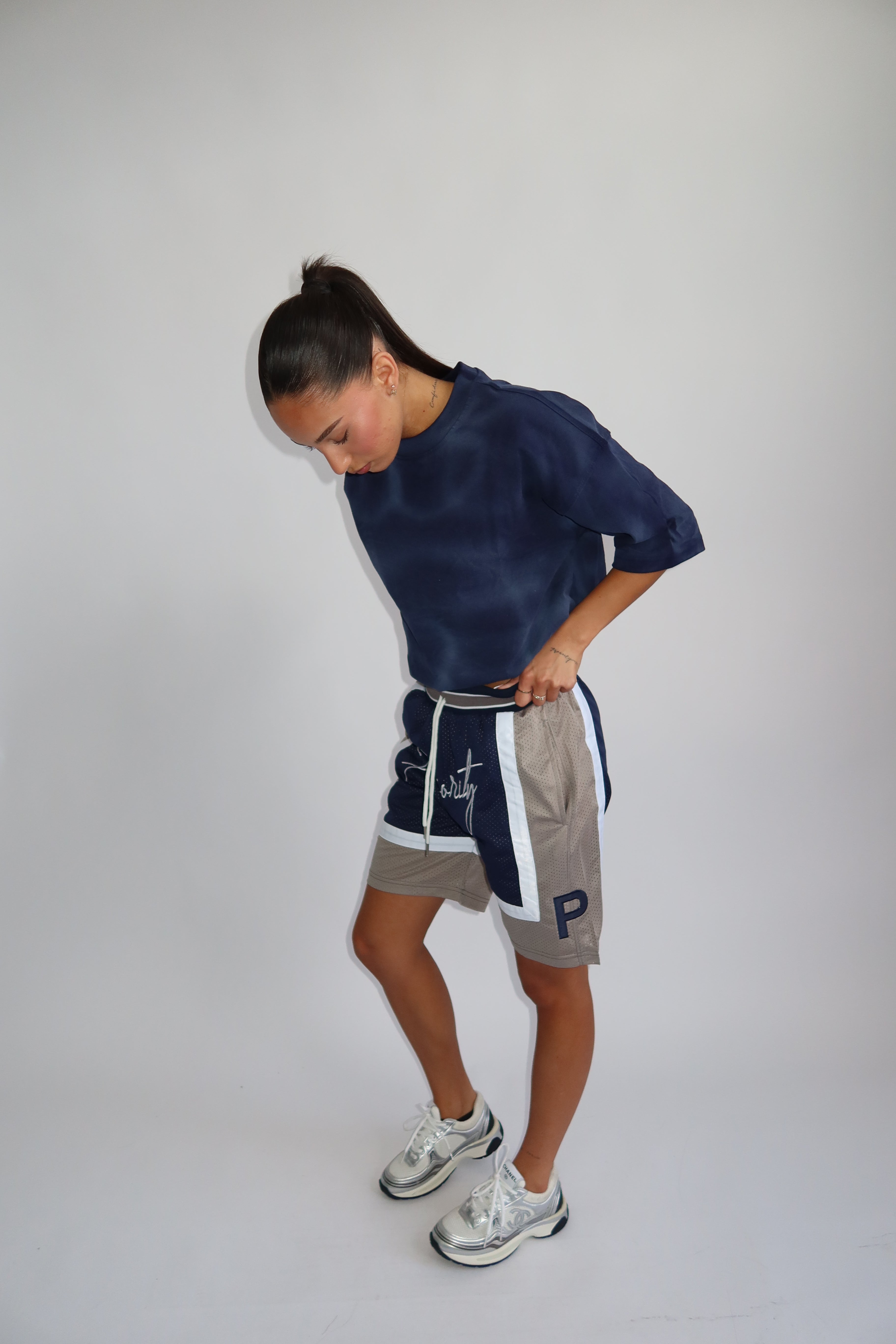 PRIORITY JERSEY LONG SHORT NAVY