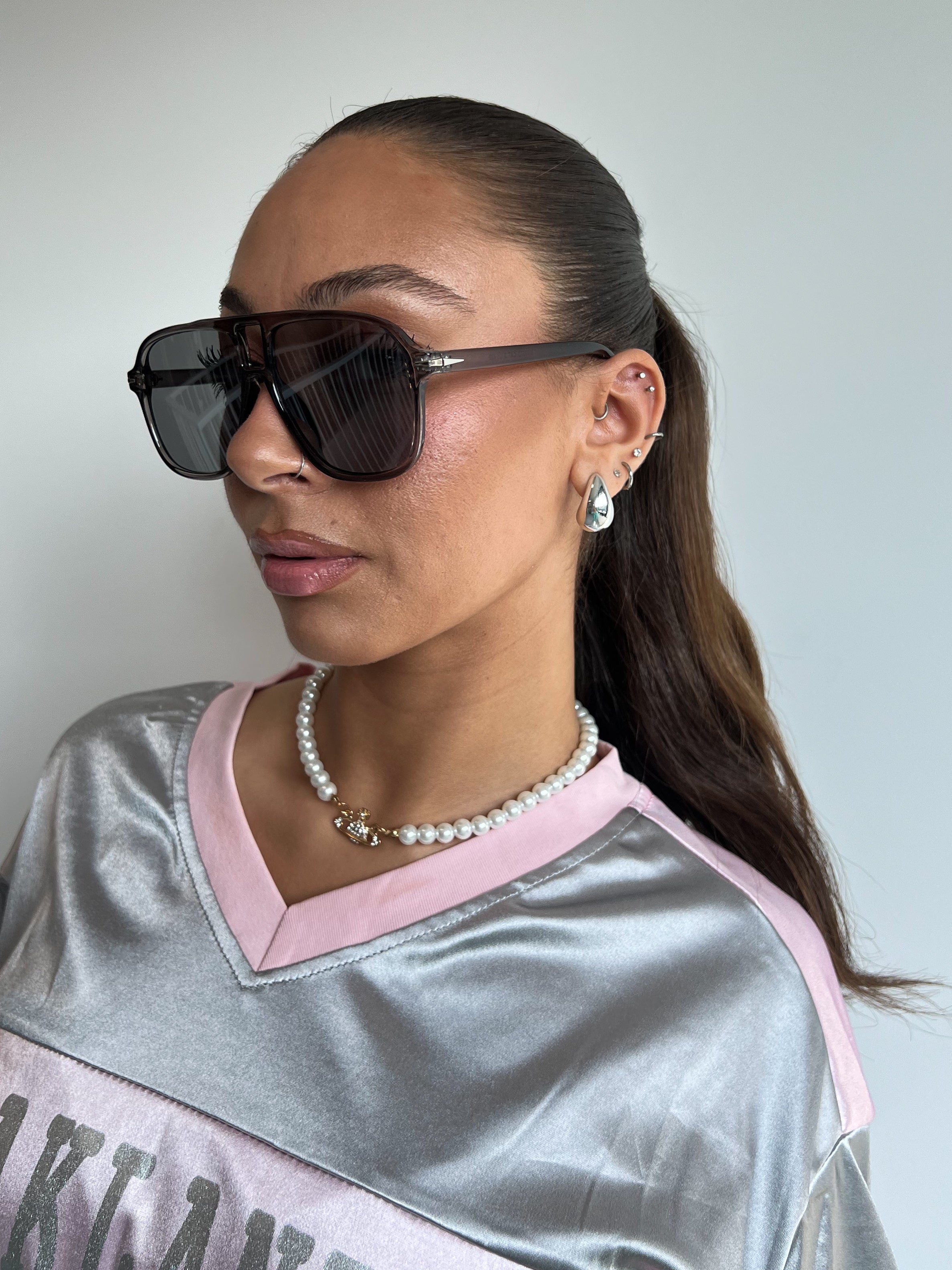 SO EXTRA AVIATOR SHADES GRAU