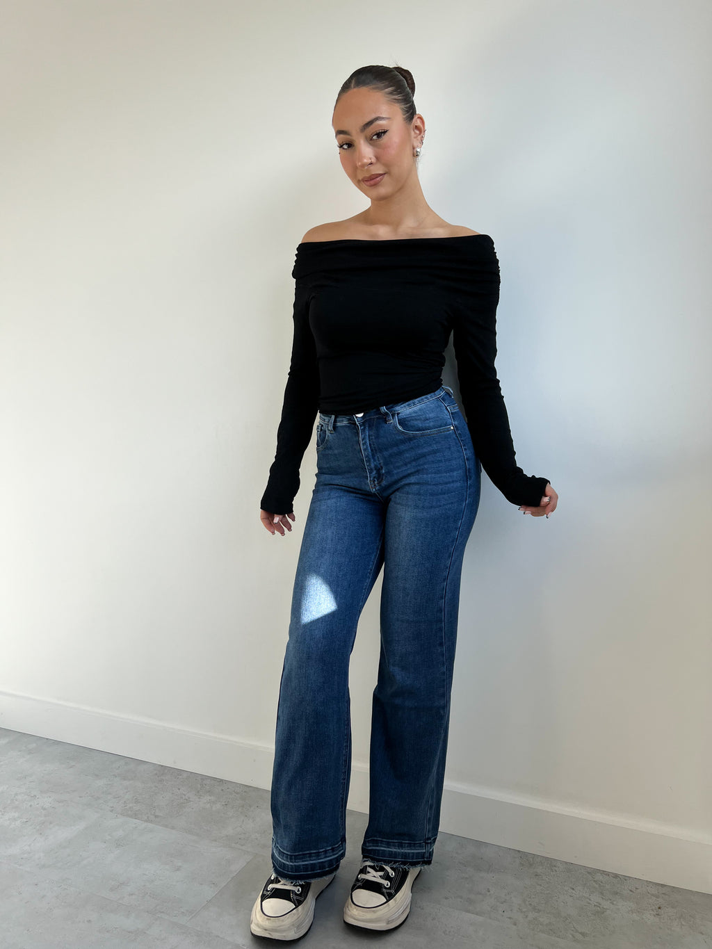 Petite Dark Straight Leg 7221