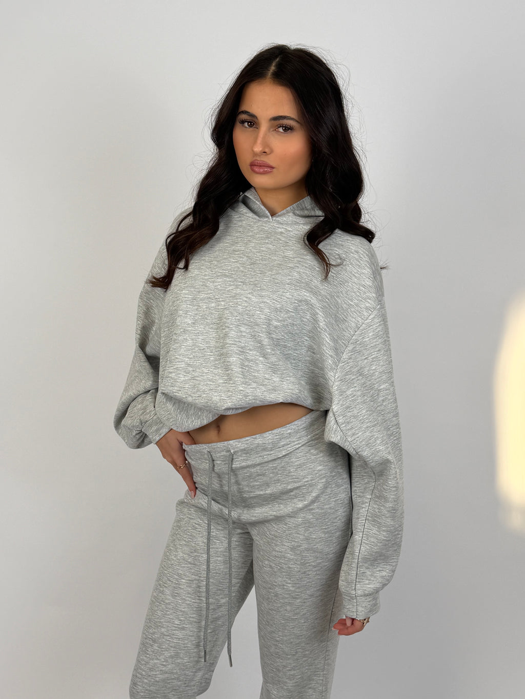 ULTRA SOFT HOODIE SET GREY