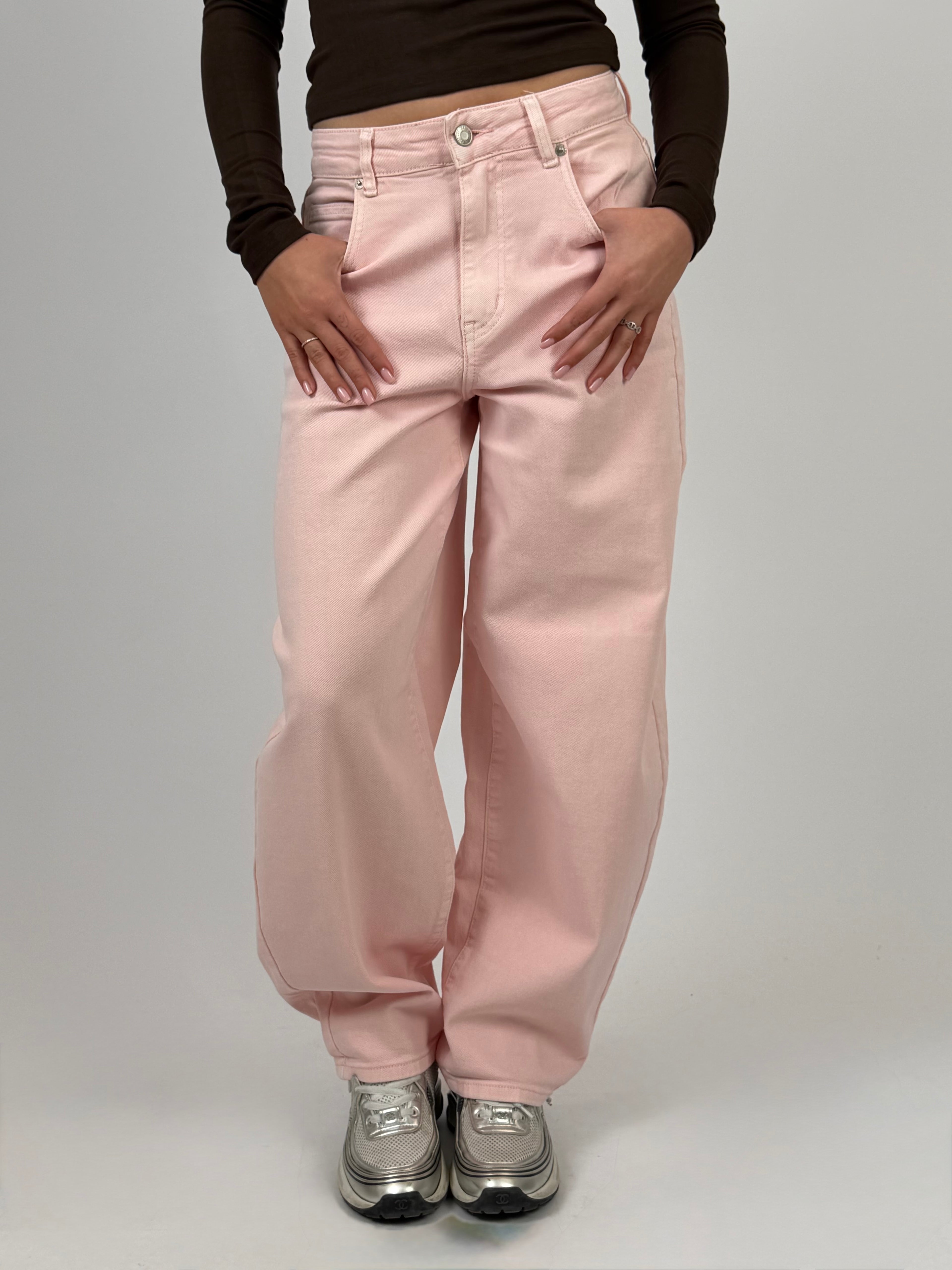 PINK BALLOON STRETCH JEANS