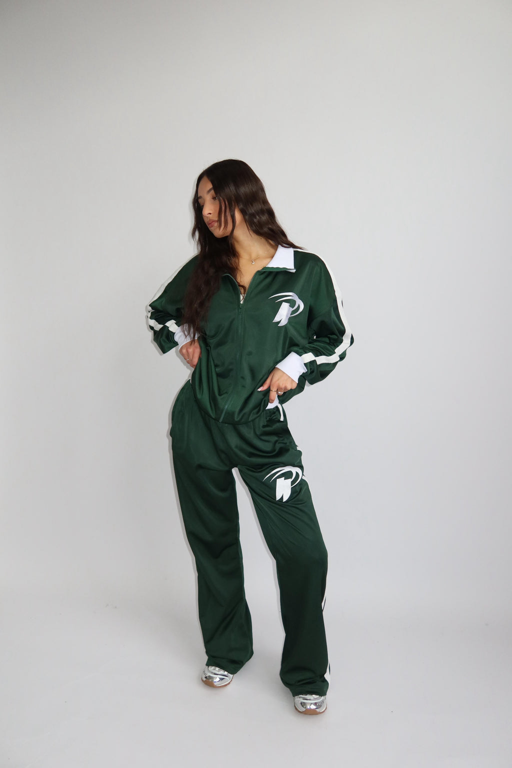 PREMIUM PRIORITY STRIPED TRACKSUIT GREEN