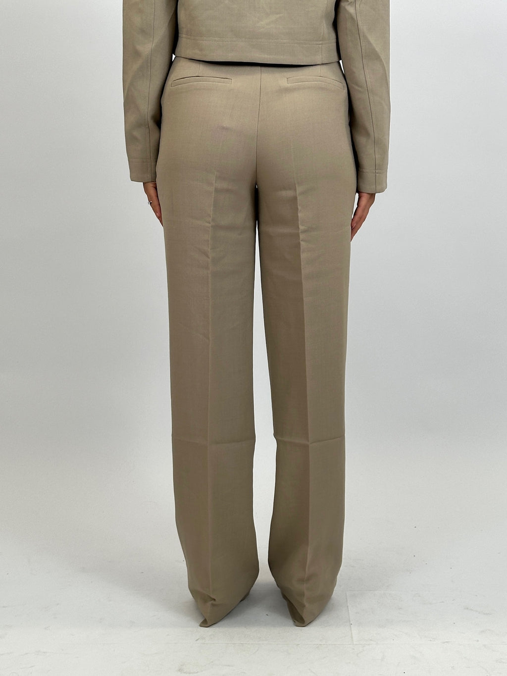 SUIT PANTALON TAUPE