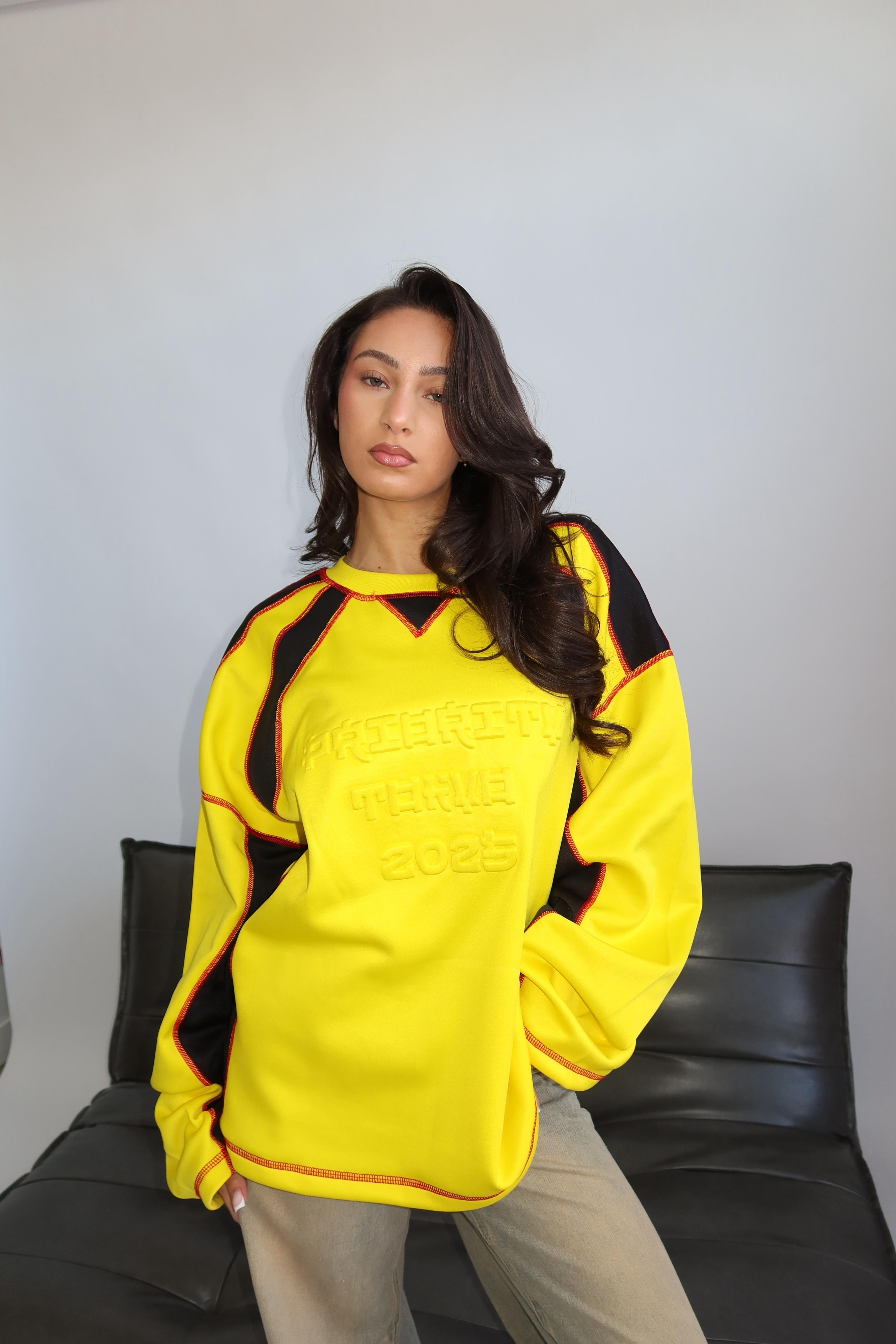 TOKYO EMBOSSED LONGSLEEVE YELLOW