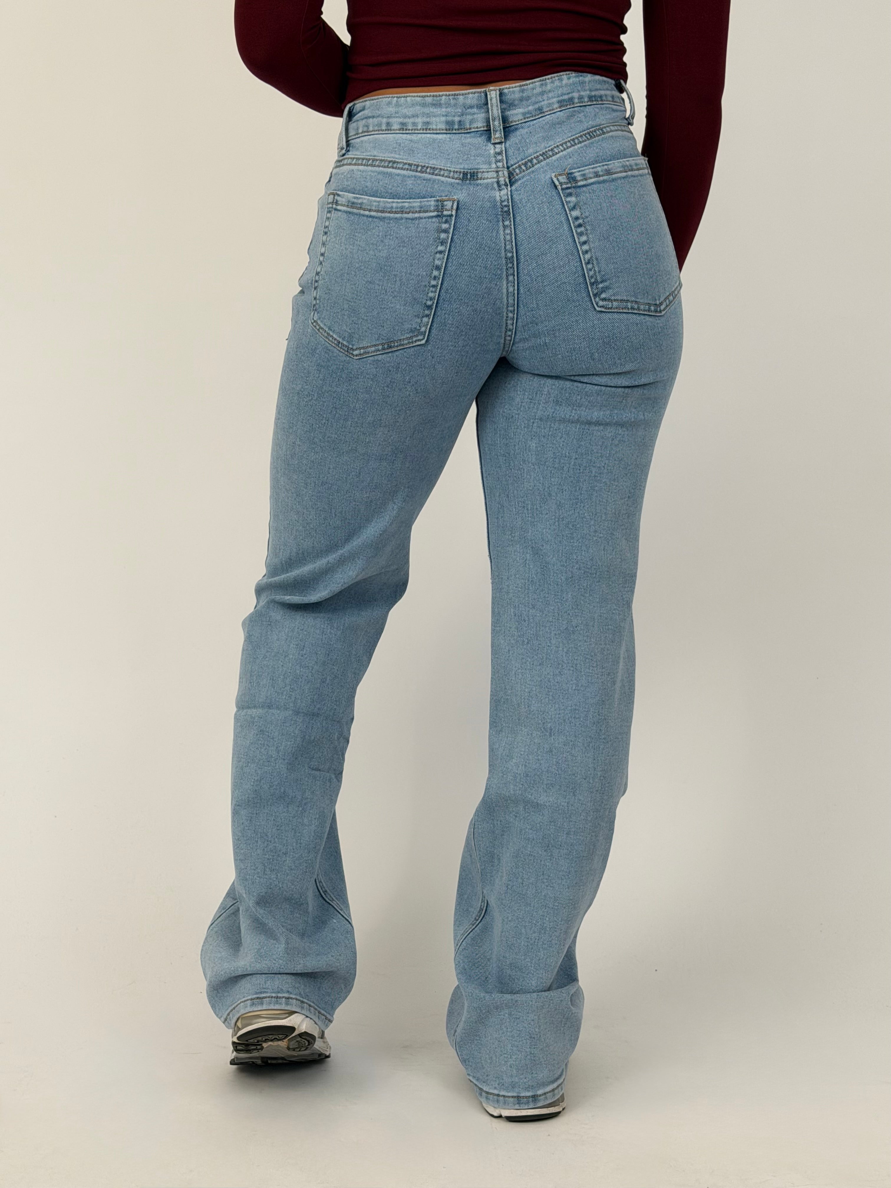 MID WAIST TALL STRETCH JEANS 3050