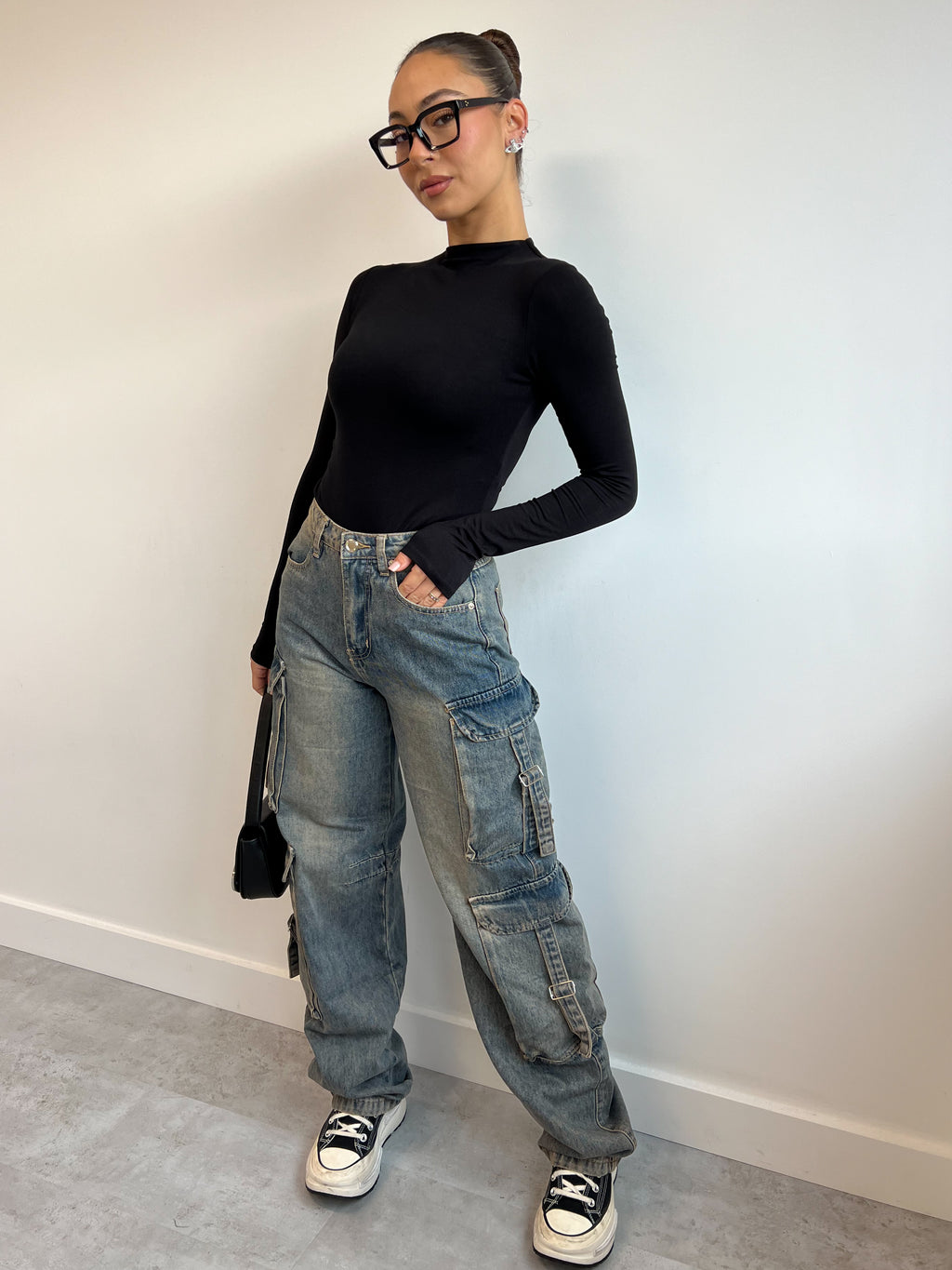 VINTAGE WASH CARGO MIT DOPPELTASCHE