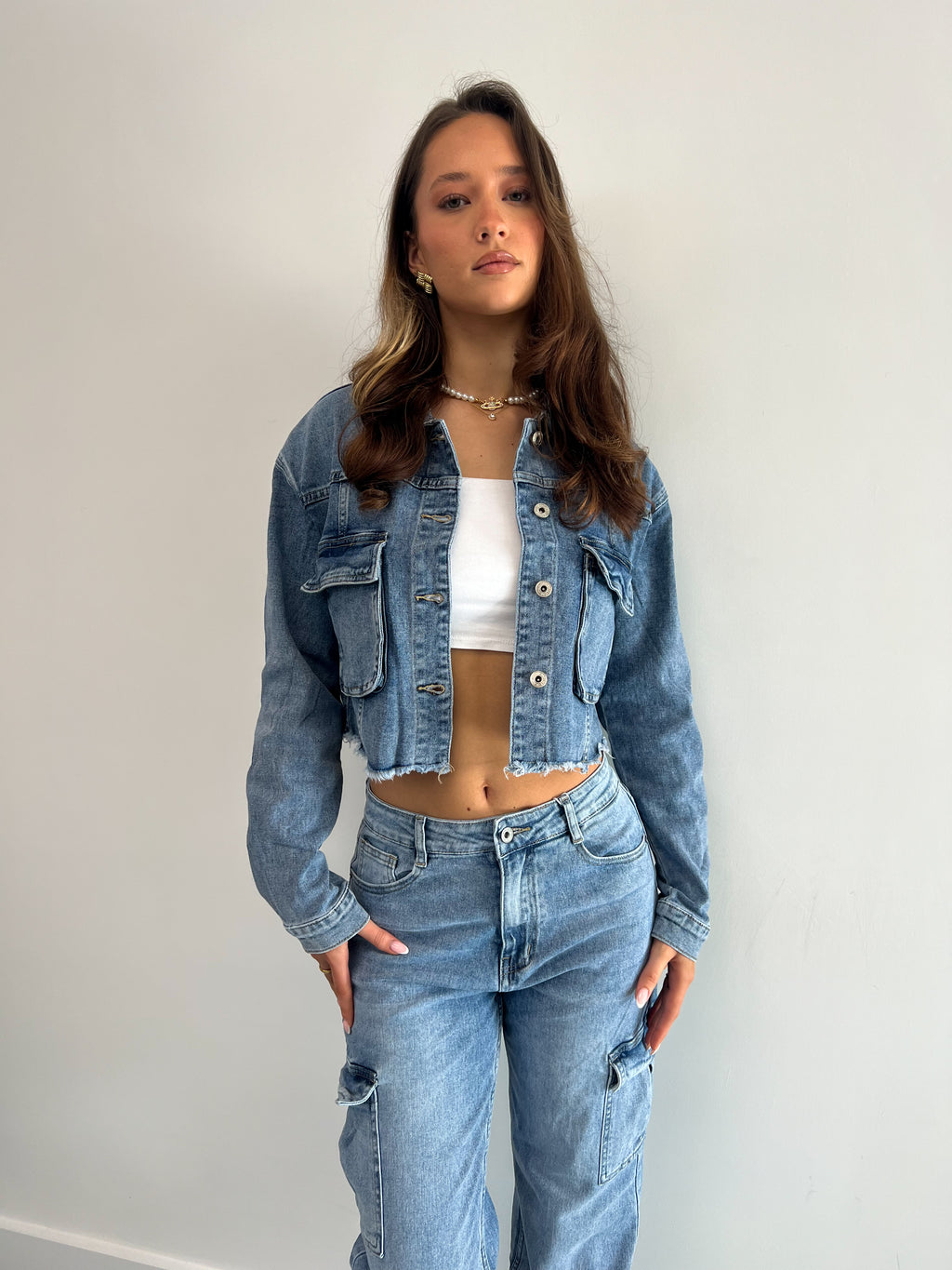 TASCHEN-JEANSJACKE 6592