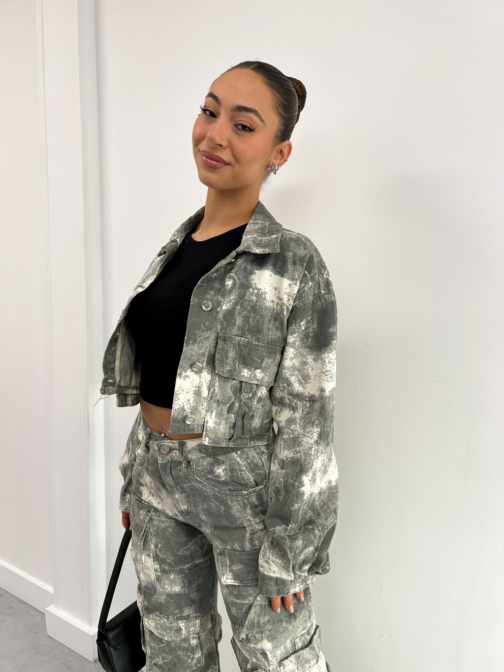 ATTICO INSPIRED CAMO JACKET