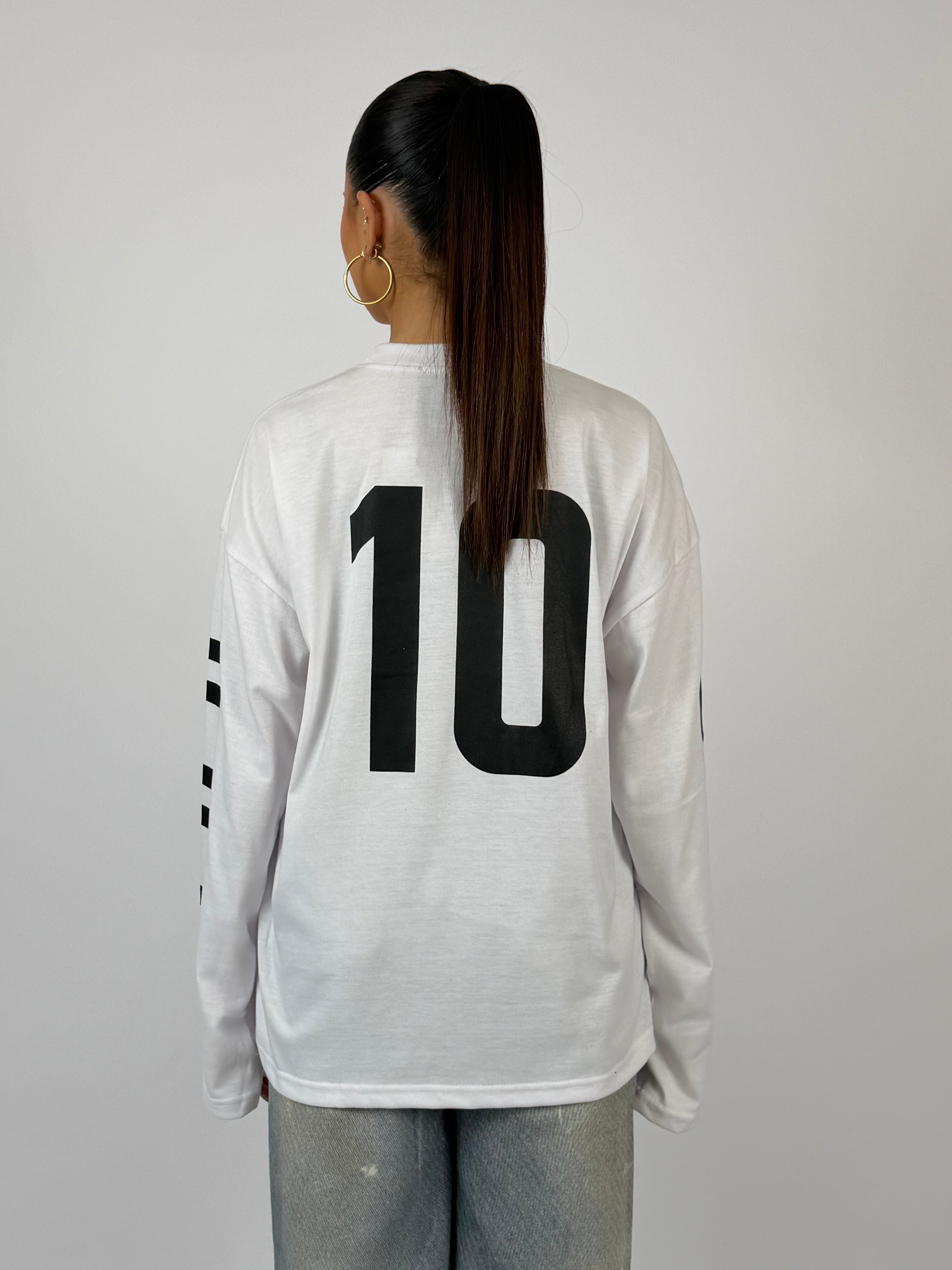 FFF LONGSLEEVE WHITE/BLACK
