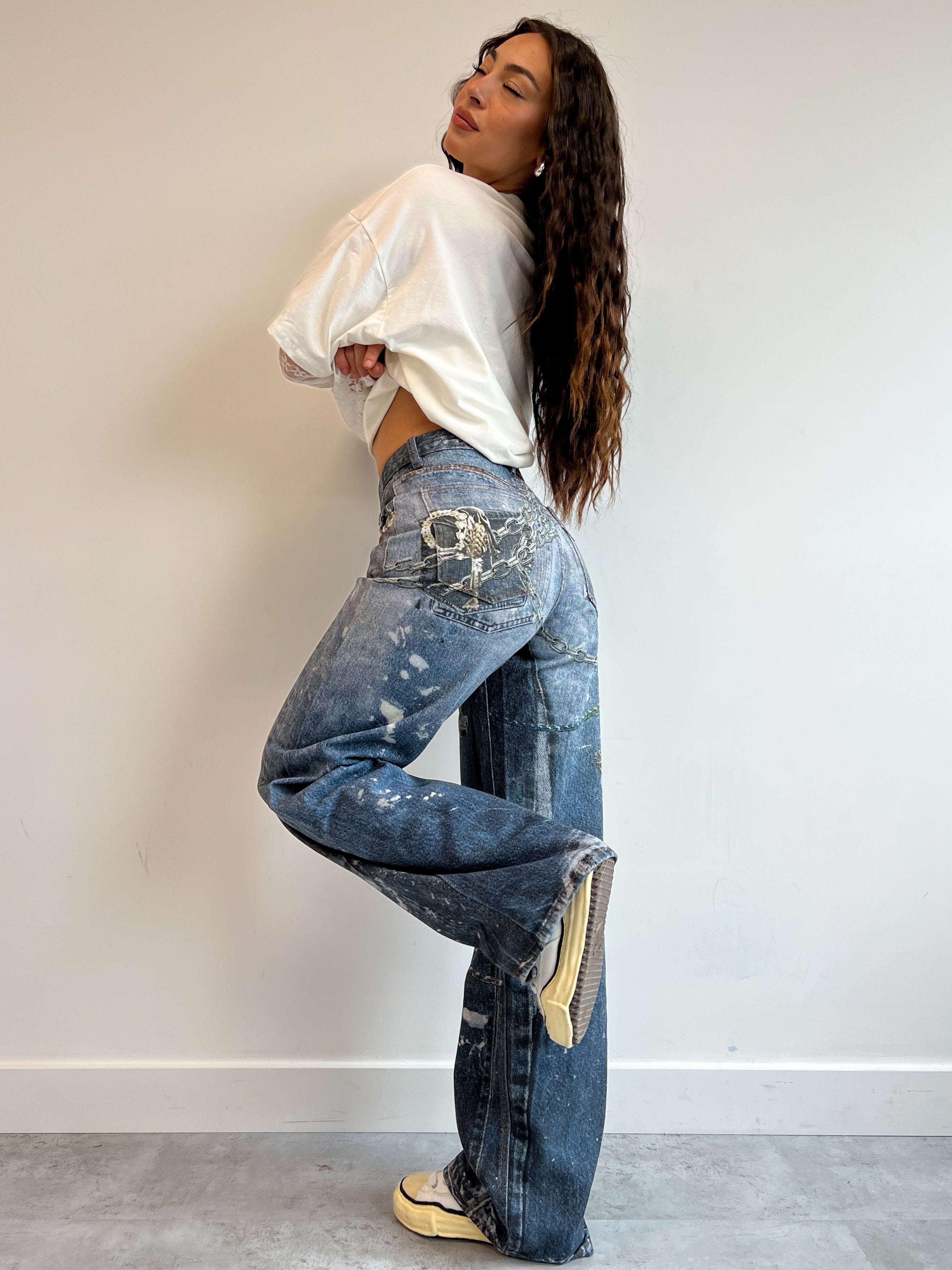 SPECIAL EDITION CHAIN JEANS