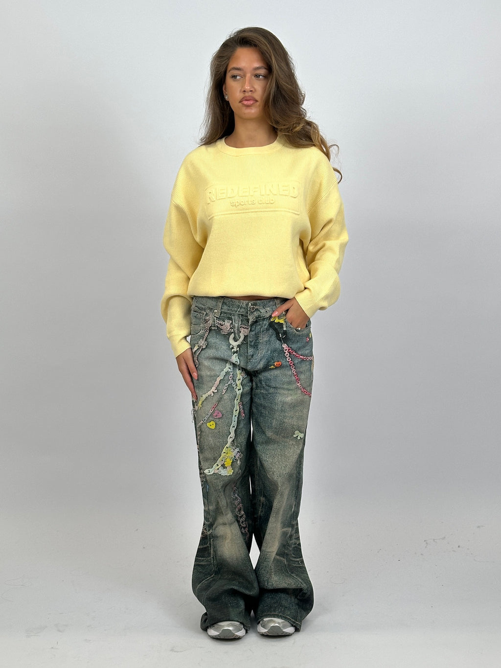REDEFINED RIBBED KNIT YELLOW