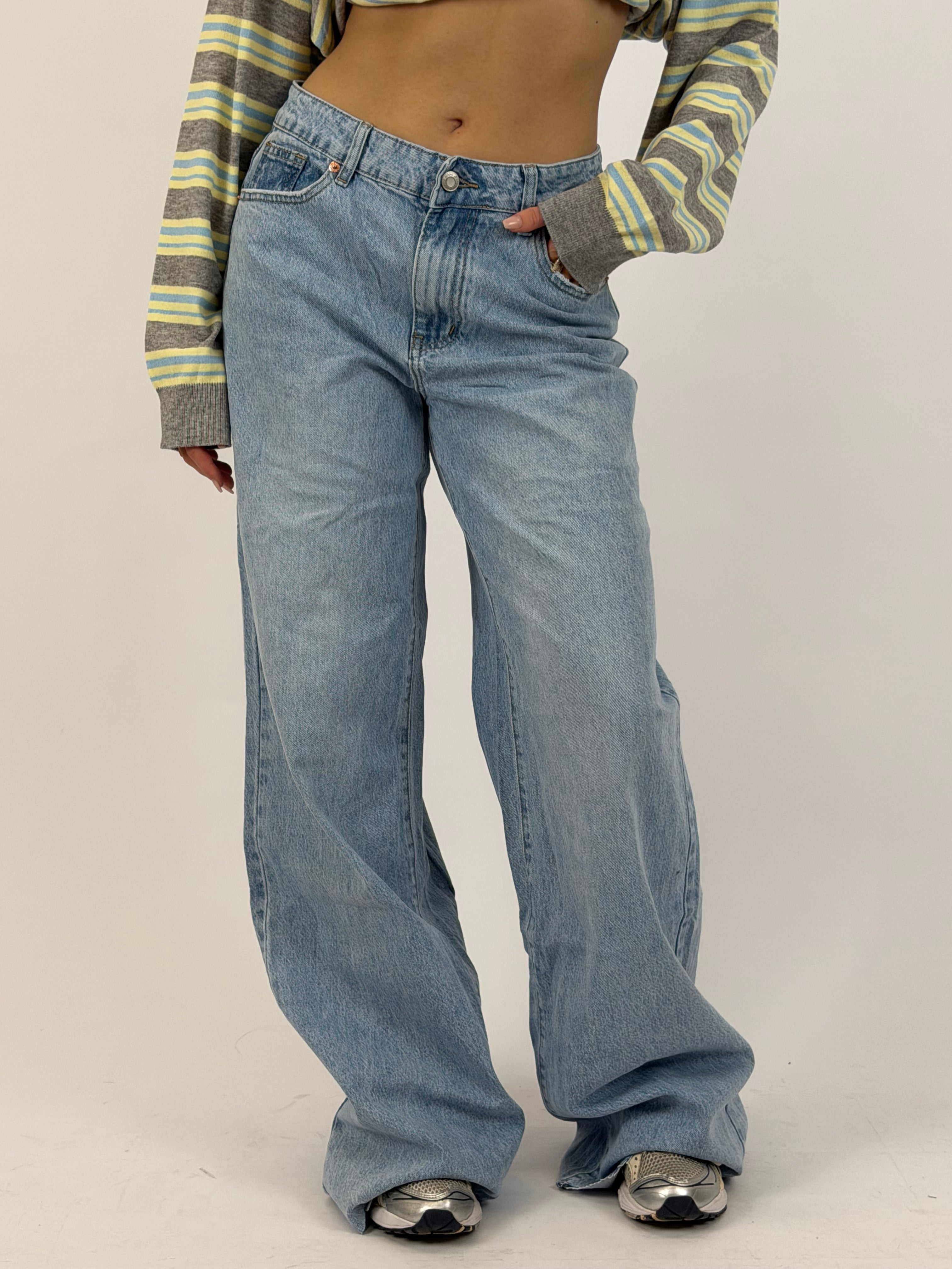 EXTRA TALL MID WAIST JEANS