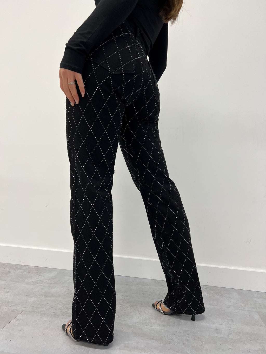 DIAMOND-JEANS SCHWARZ