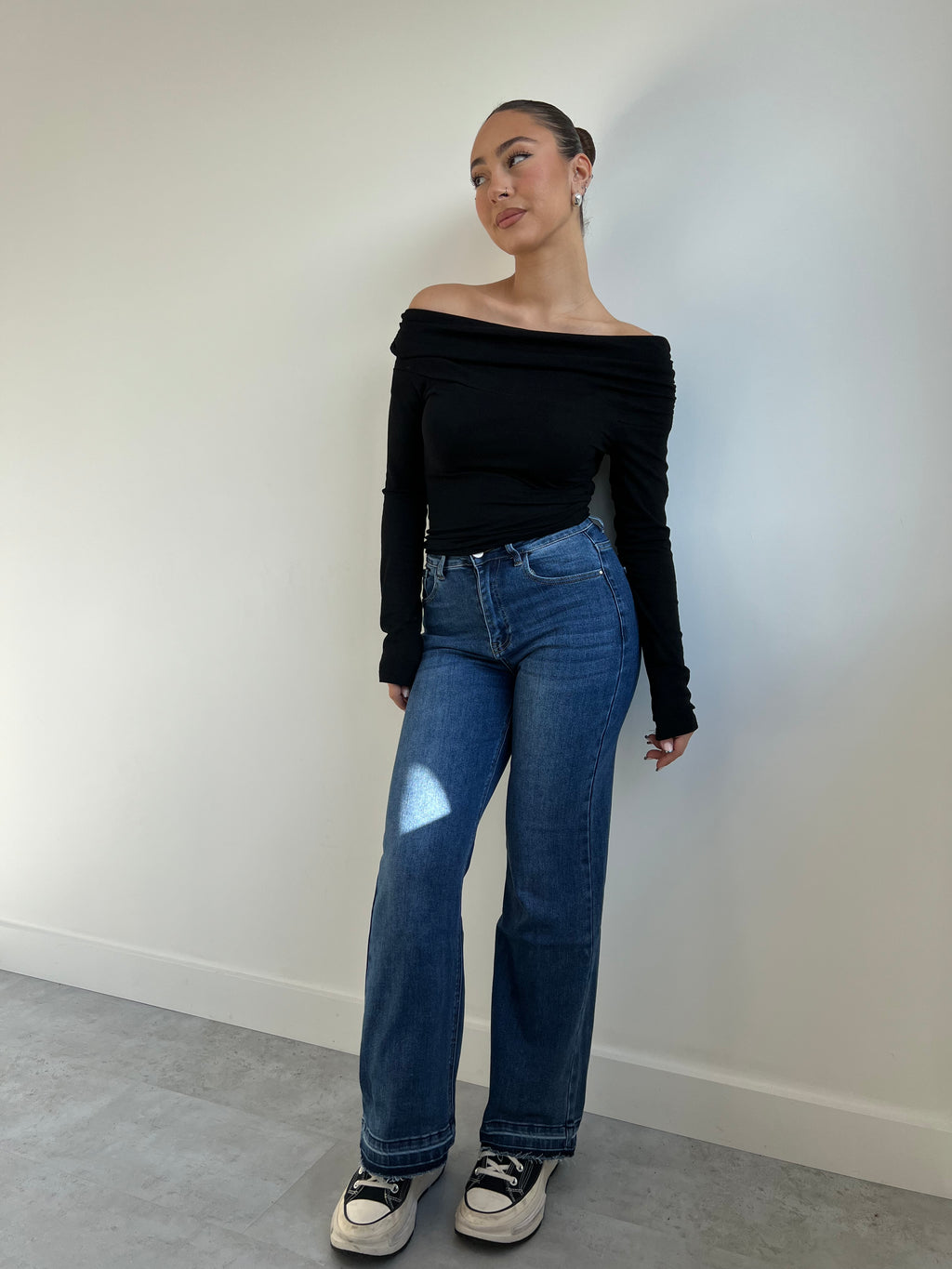 Petite Dark Straight Leg 7221