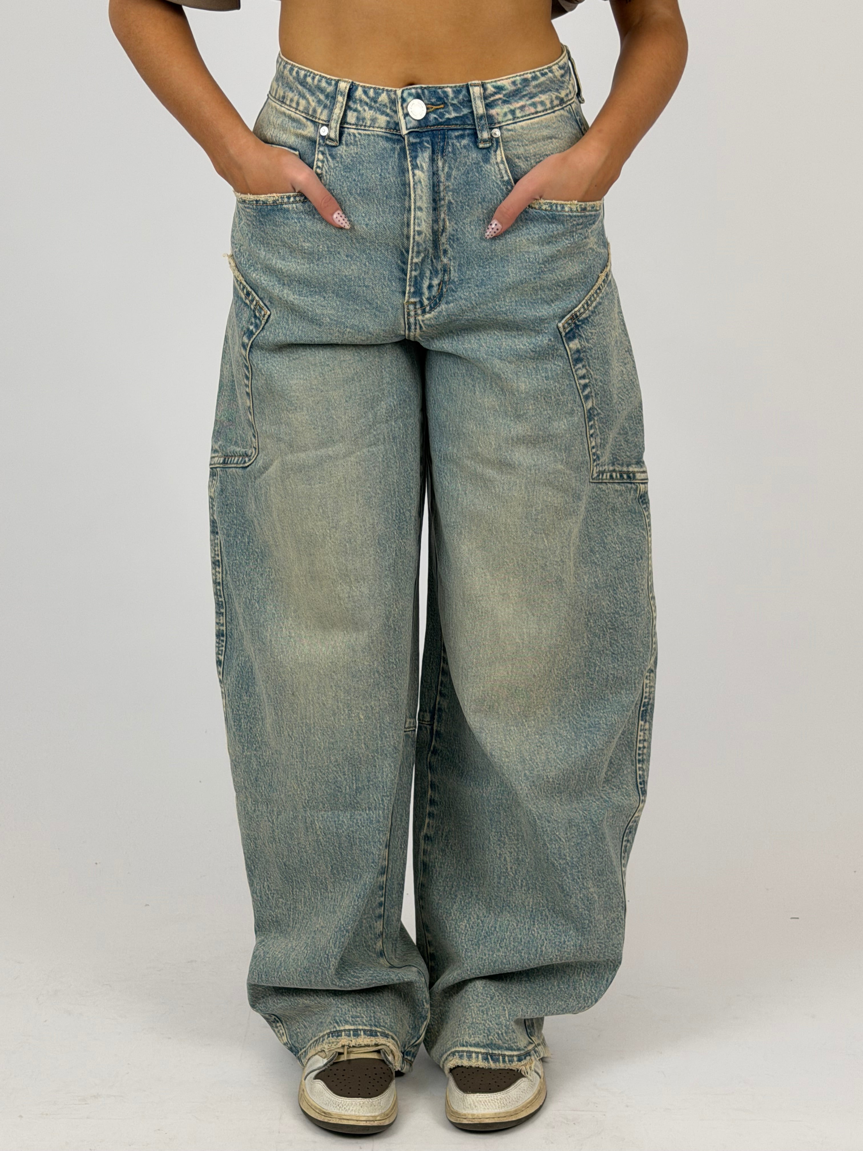 BALLOON FIT STRETCH CARGO LIGHT VINTAGE