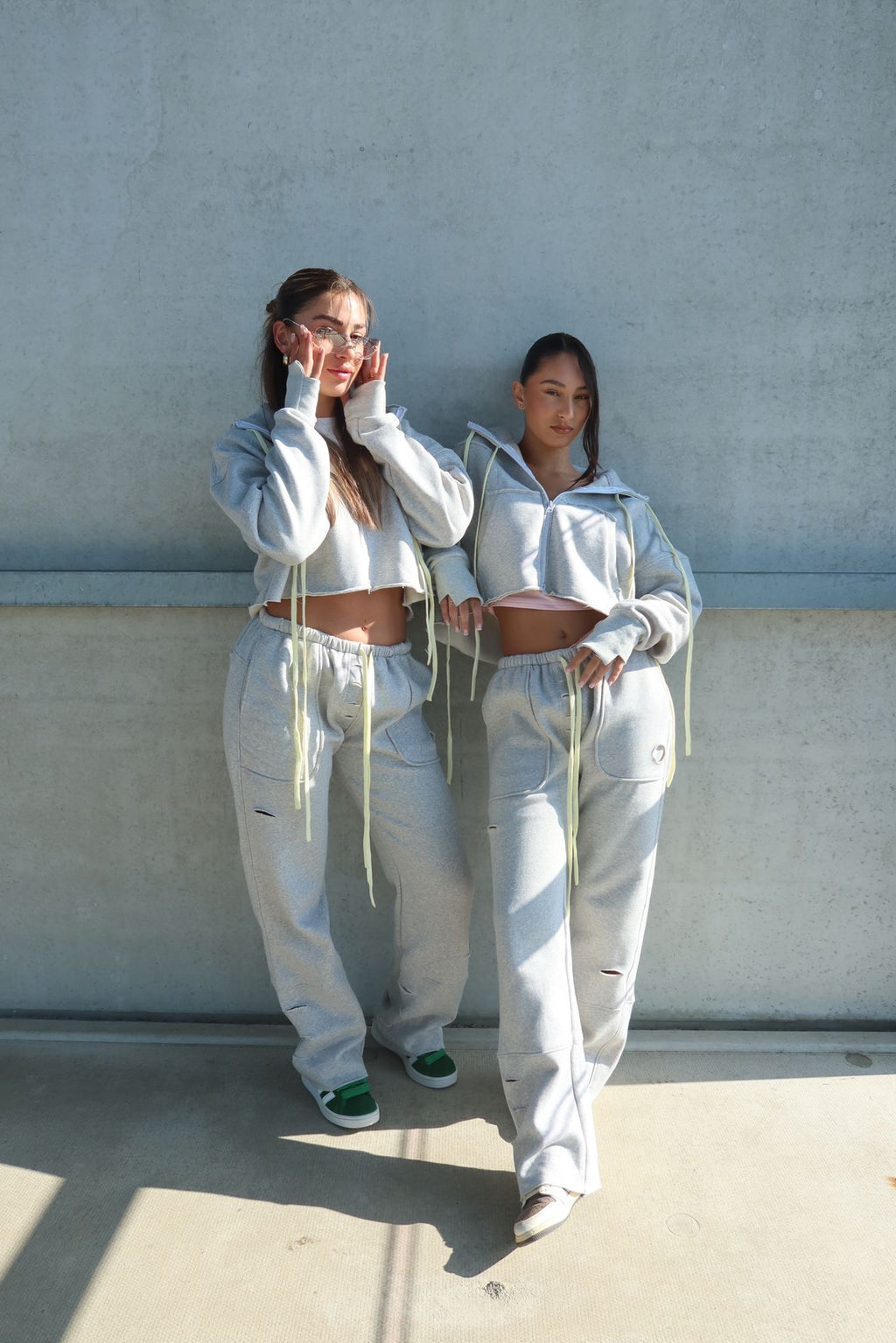 PREMIUM QUALITY PRIORITY DRAWSTRING TRACKSUIT GREY