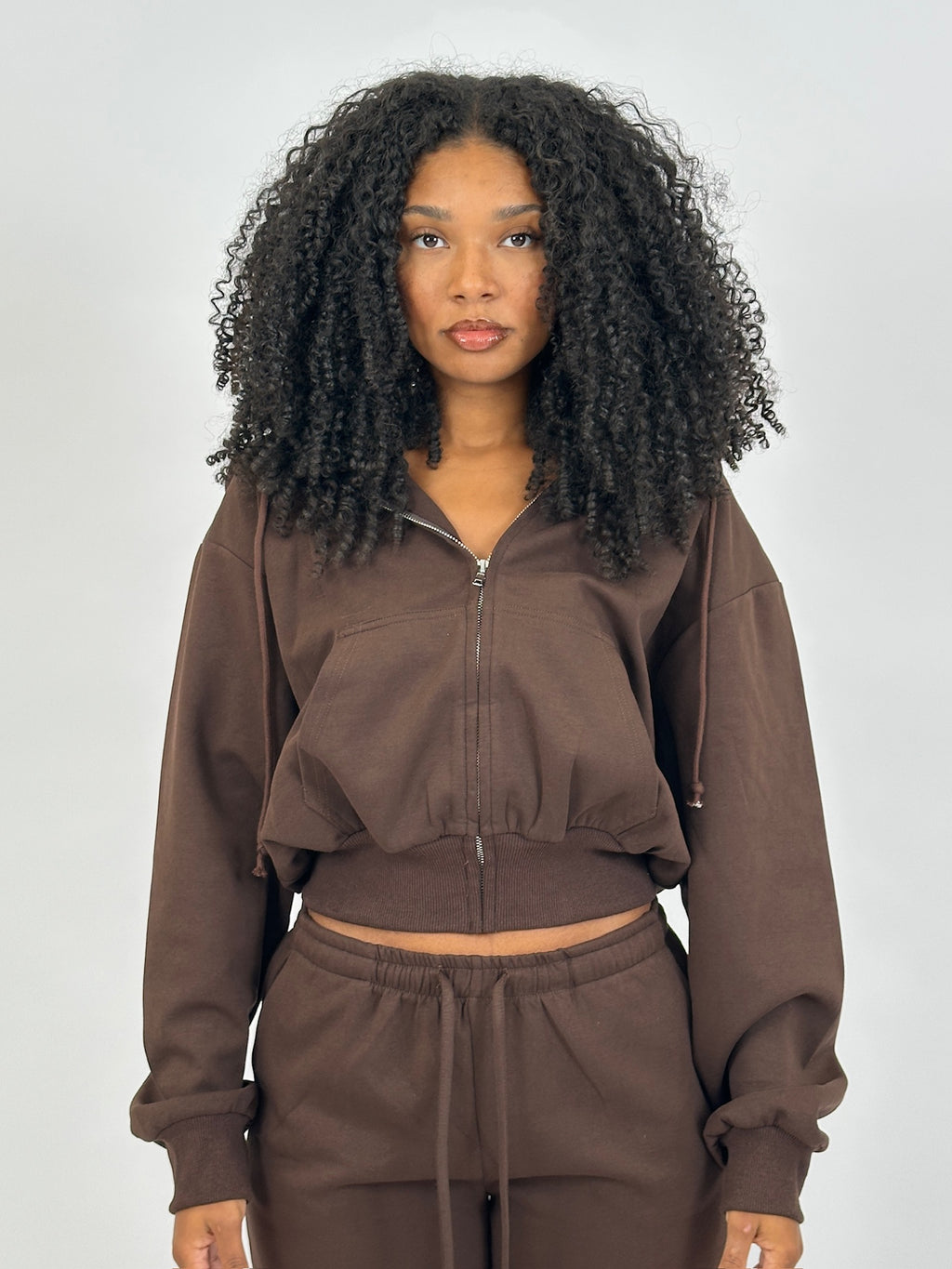 MUSTHAVE ZIP VEST CHOCO