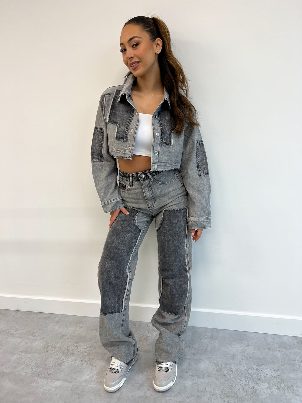 GRAUE CARPENTER-JEANS