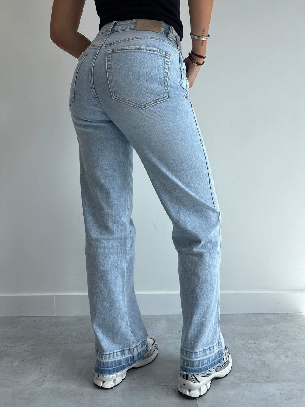 UNFOLDED TALL JEANS BLUE