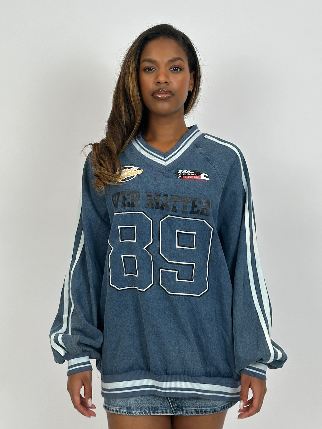 DENIM LONGSLEEVE JERSEY