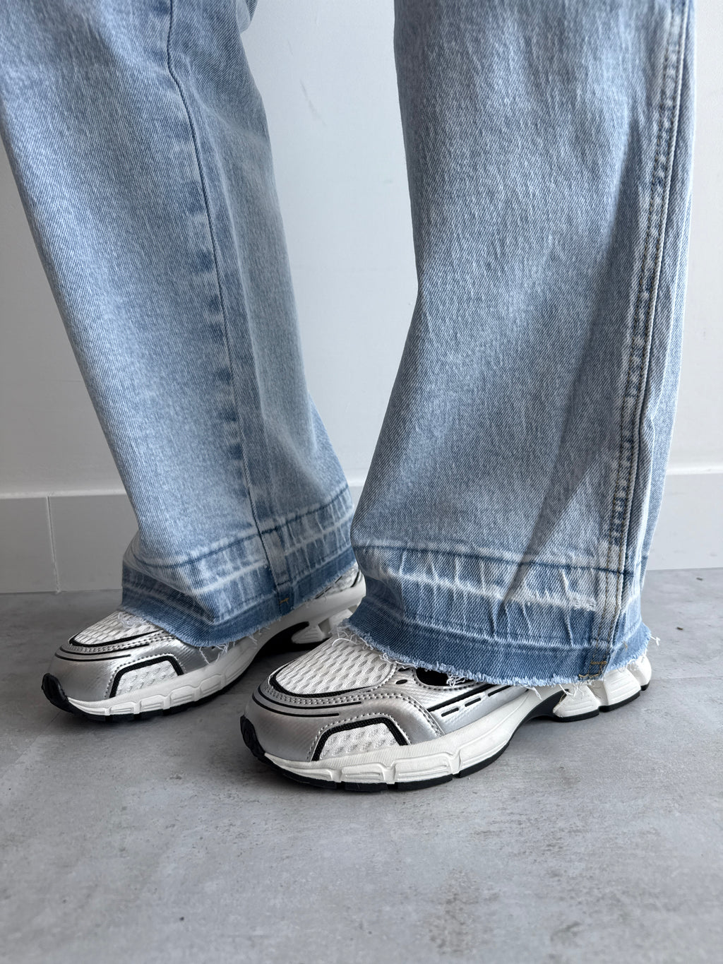 UNFOLDED TALL JEANS BLUE