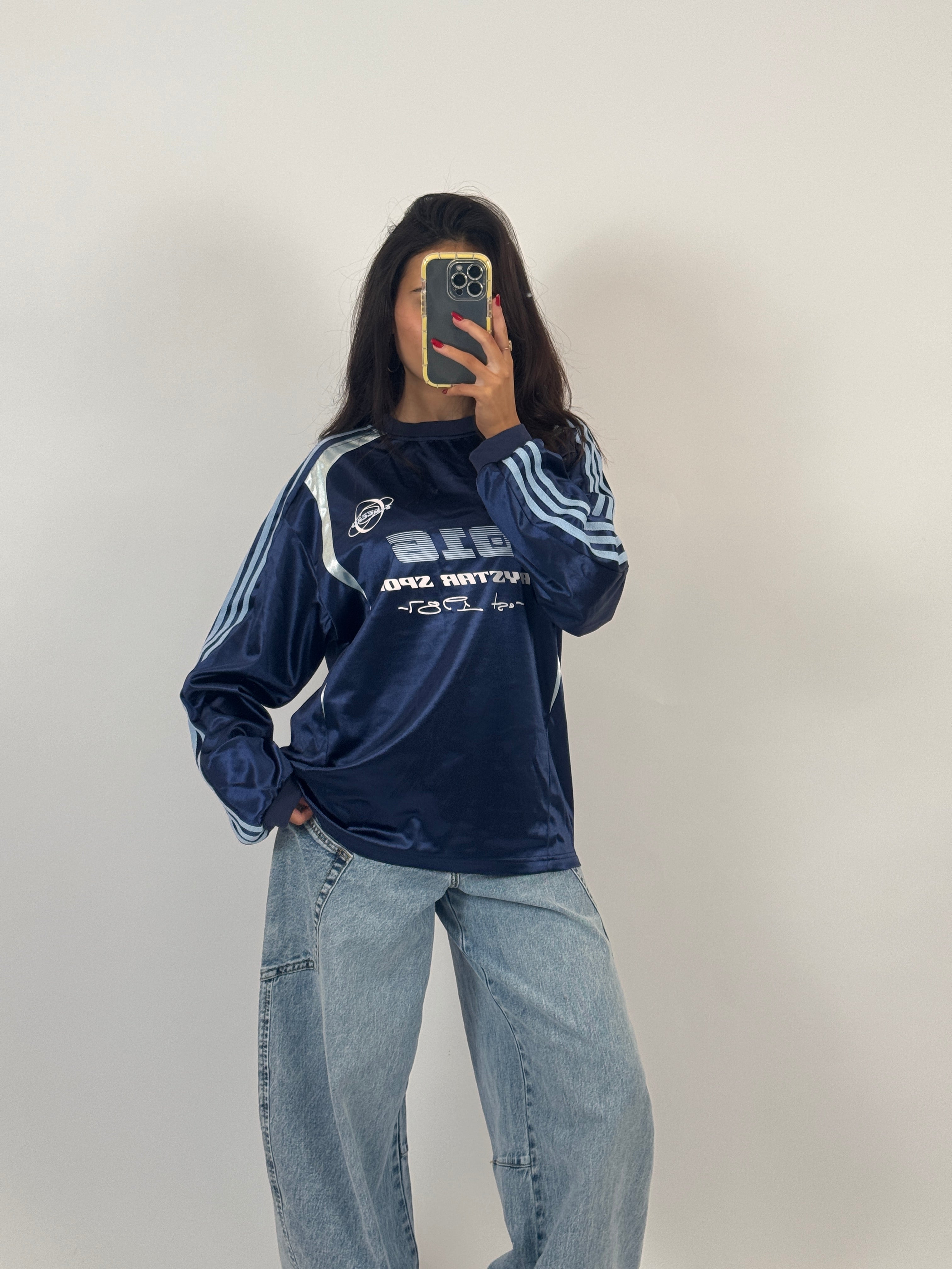 NAVY LONGSLEEVE JERSEY SIZE M