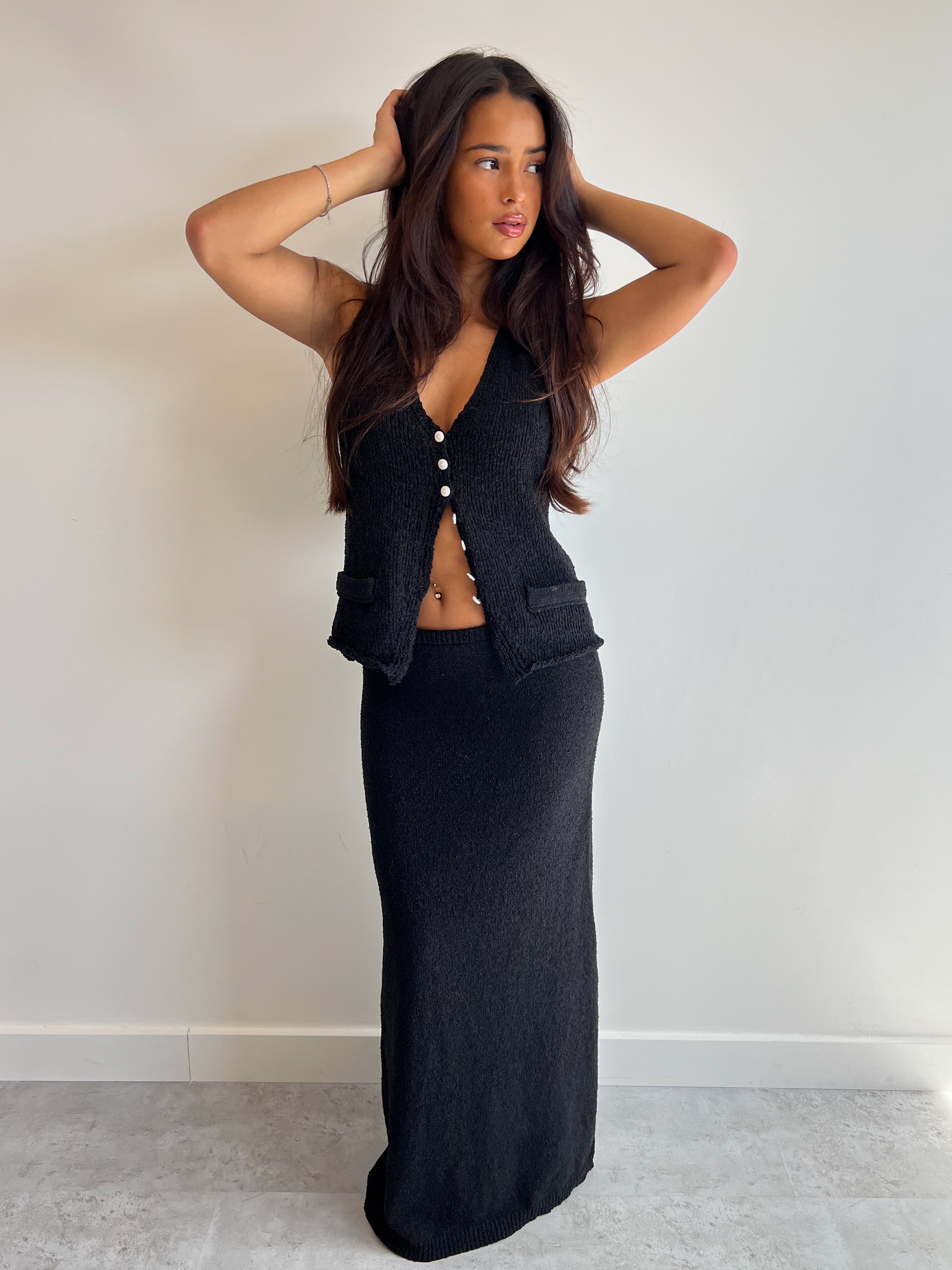 COCO CROCHET SET BLACK