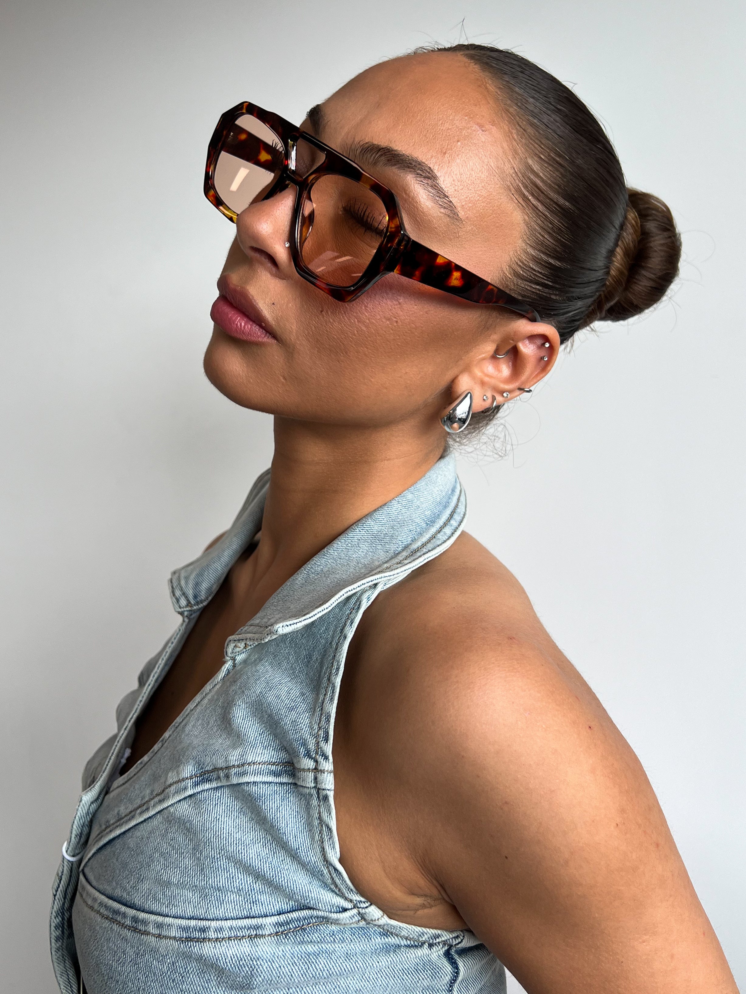 JADE SUNNIES ALL BROWN