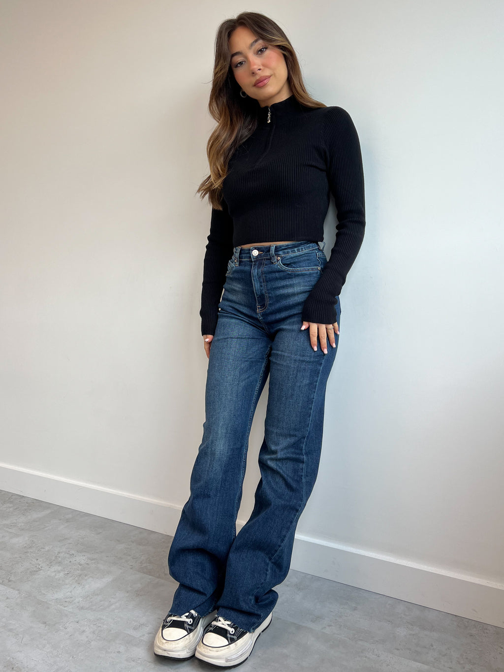 TALL DARK DENIM STRETCH STRAIGHT 1722