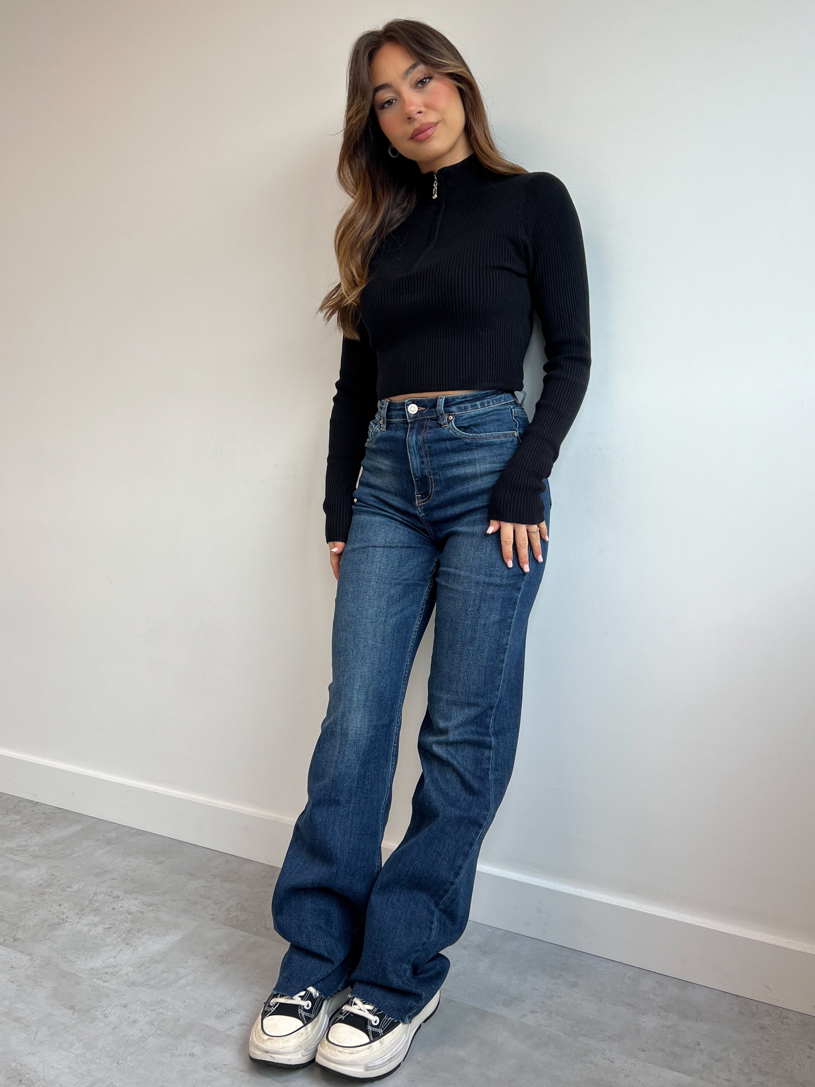 TALL DARK DENIM STRETCH STRAIGHT 1722