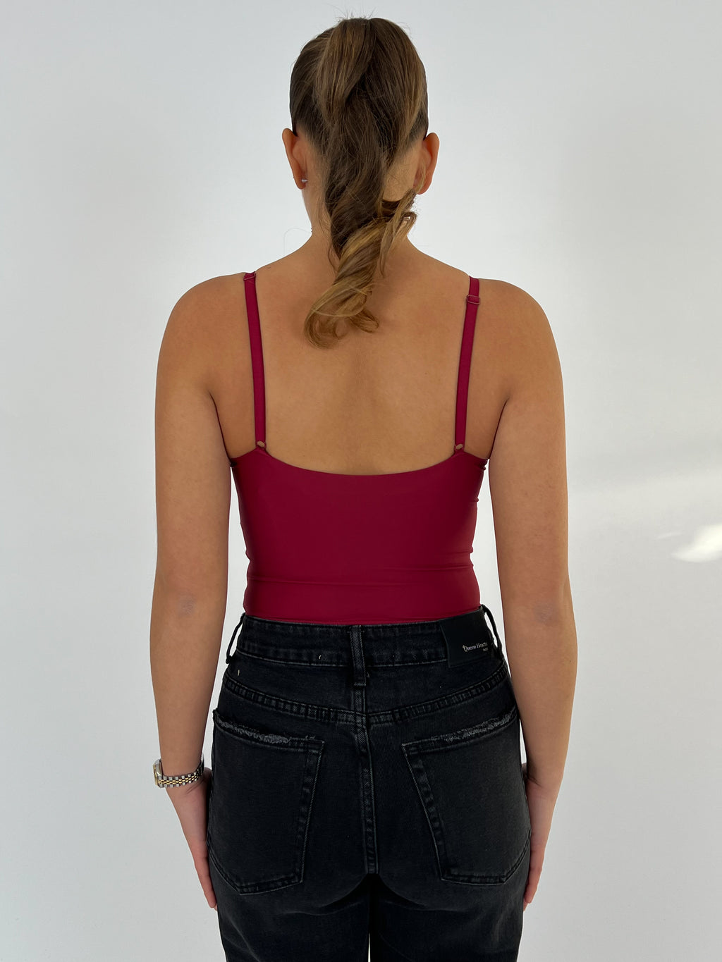 PREMIUM SNATCH BODYSUIT RED