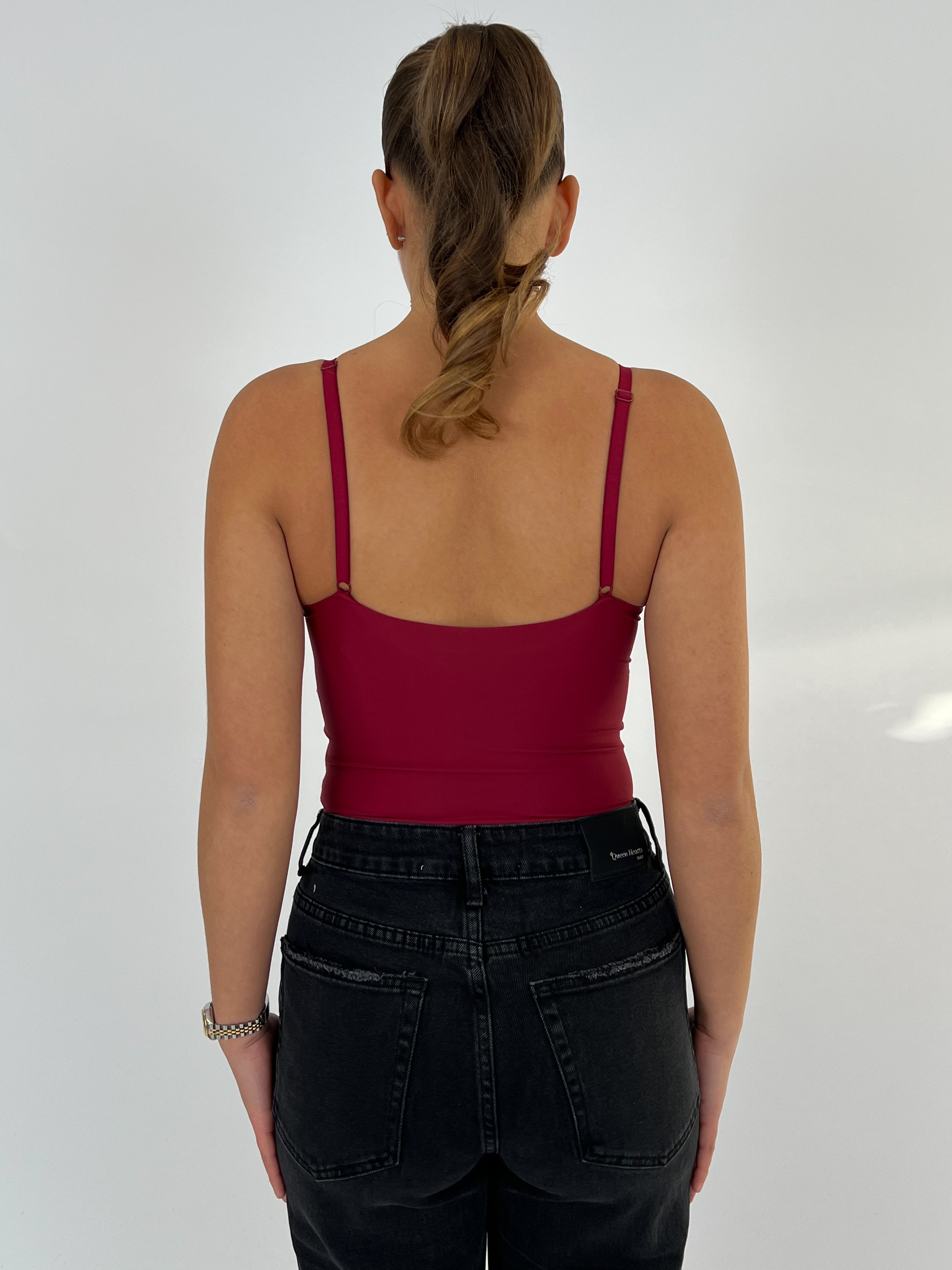 PREMIUM SNATCH BODYSUIT RED