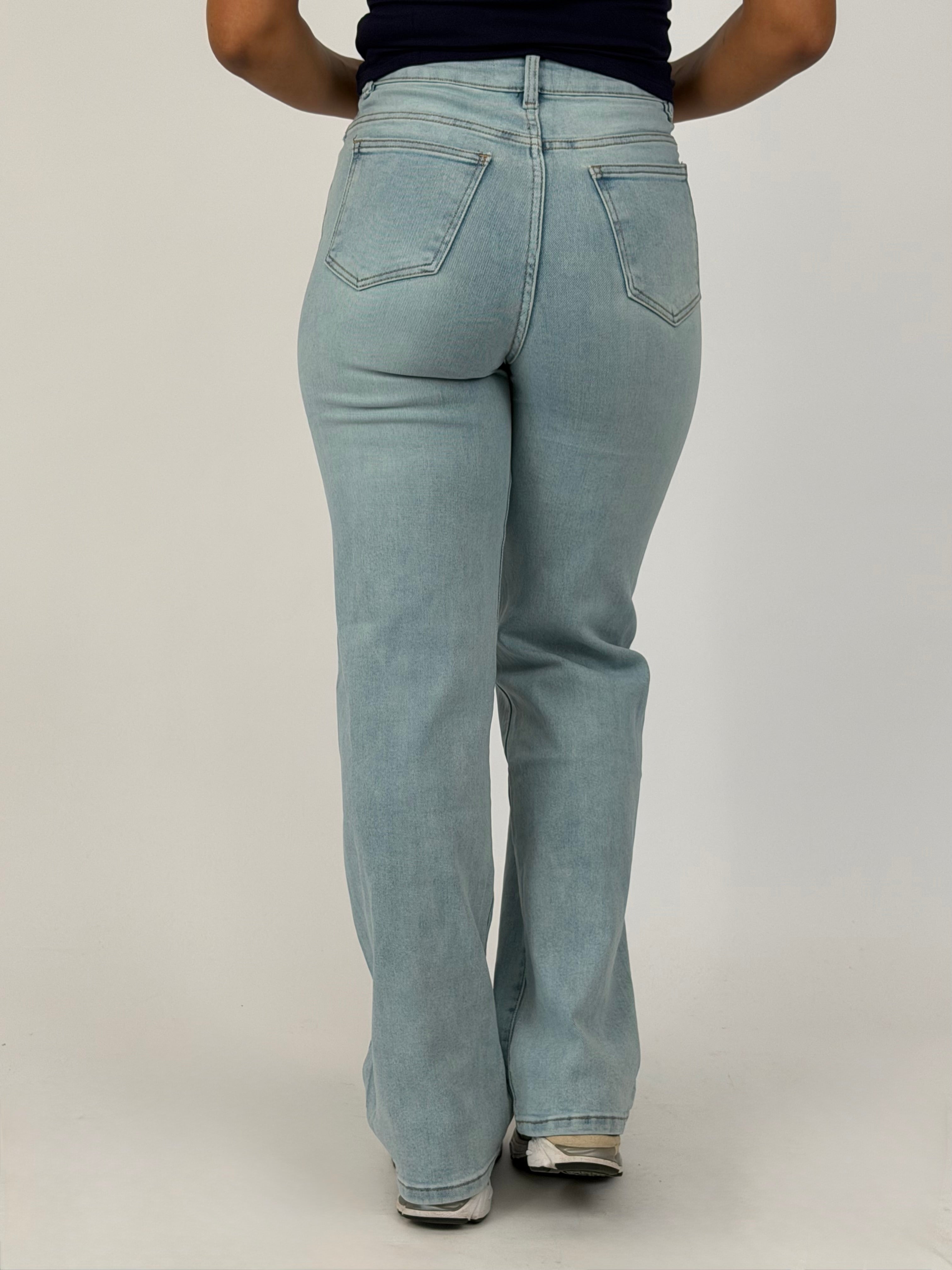 MIMI STRETCH WIDE LEG H876-2