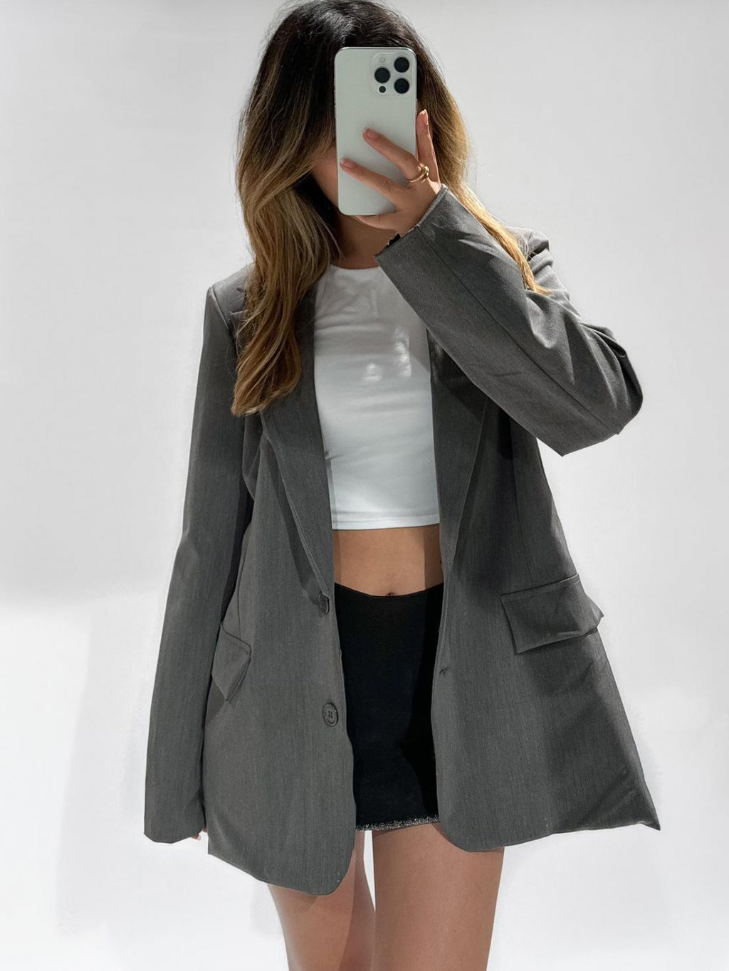 AZELEA BLAZER GRAU