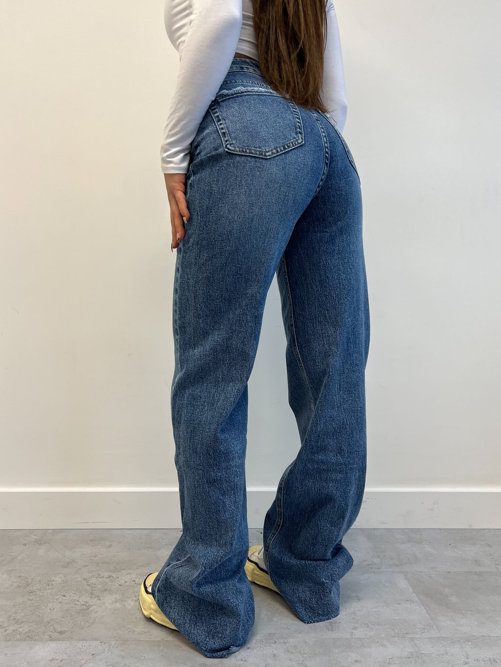 3636 BLUE TALL STRETCH JEANS DARK BLUE