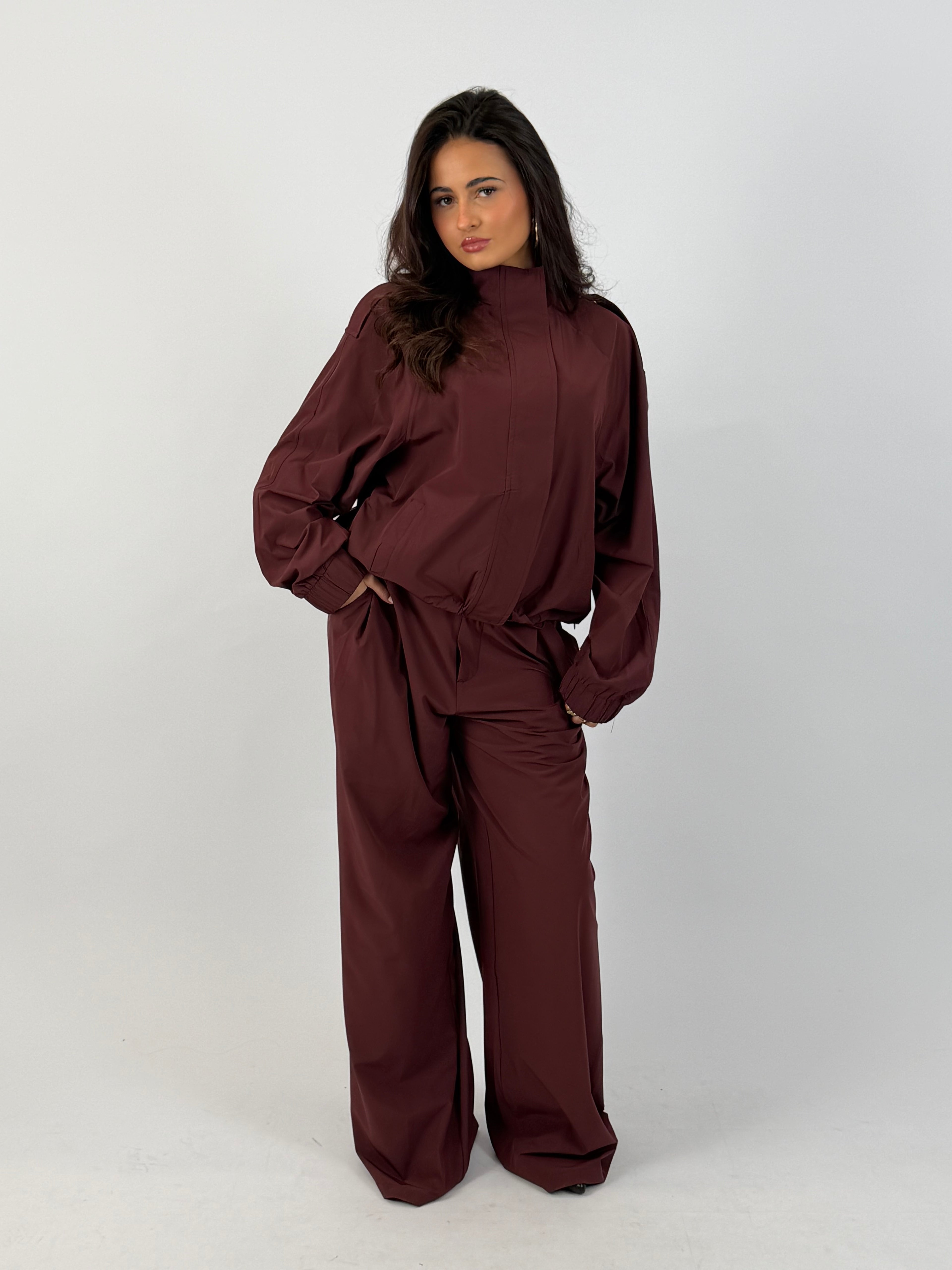 SHELLEY TRACKSUIT BORDEAUX