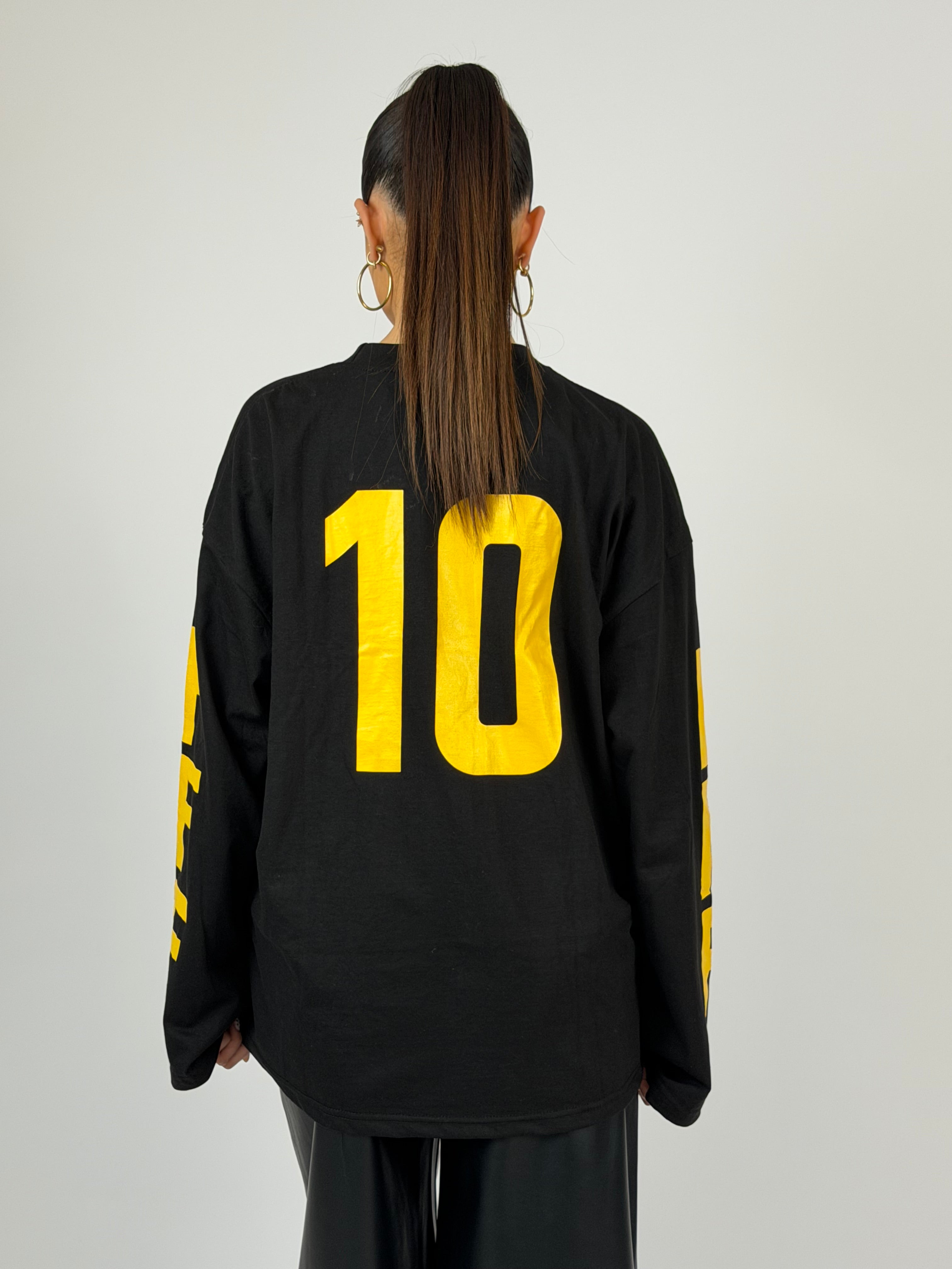 FFF LONGSLEEVE BLACK/YELLOW