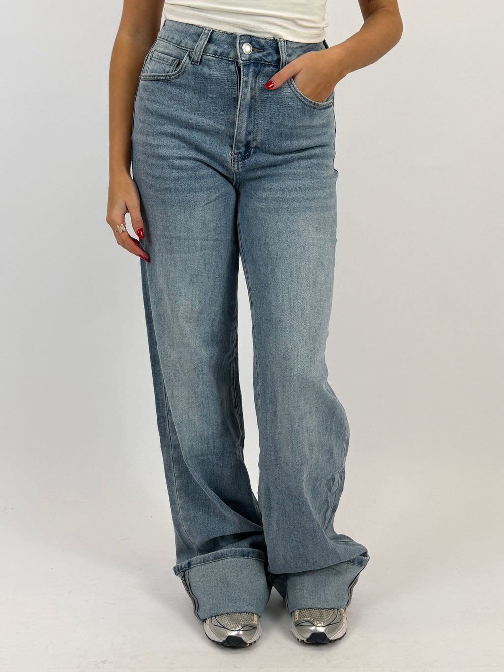 TALL FOLDED STRETCH JEANS 2.0