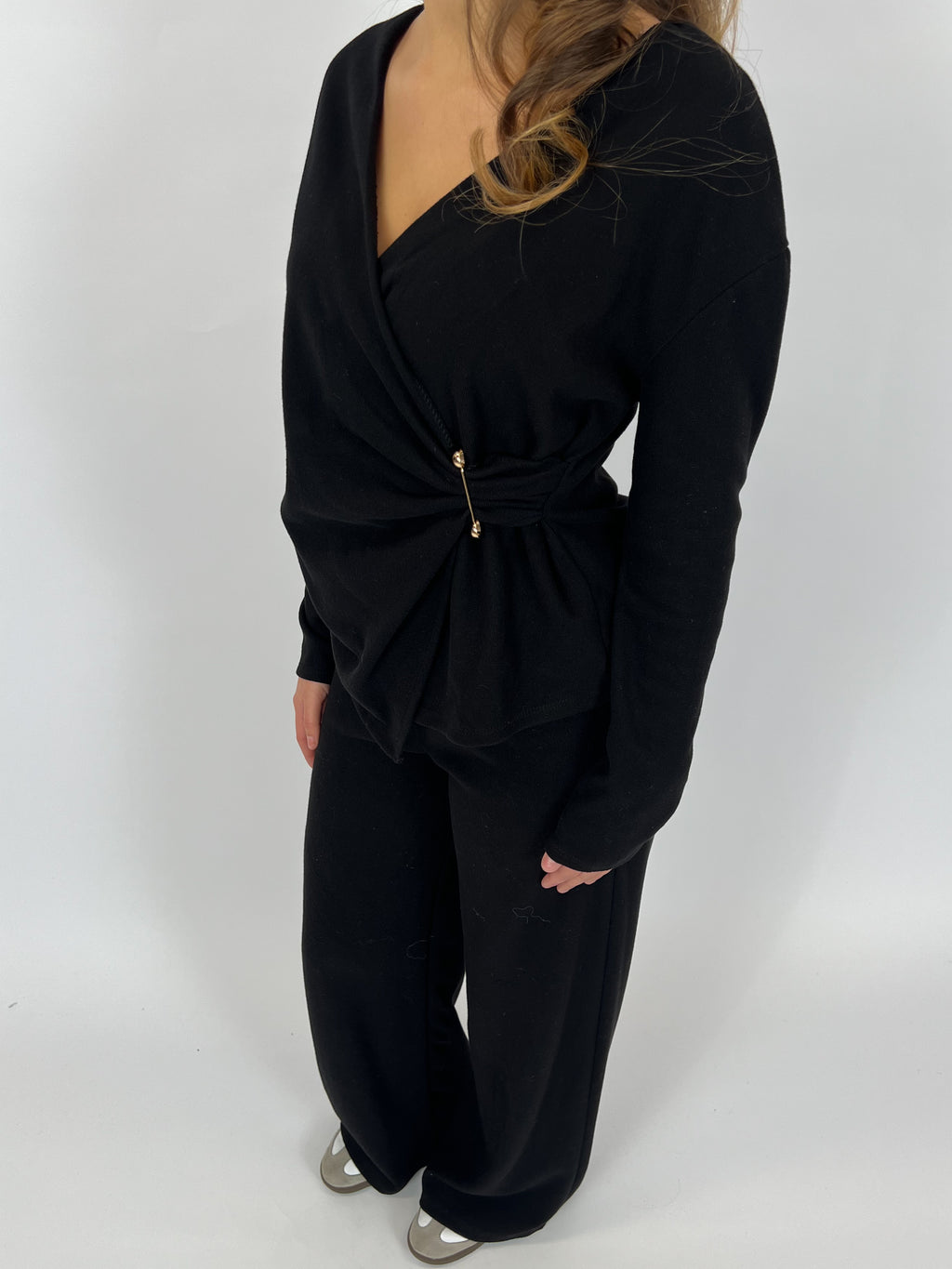 WRAP COMFY SET BLACK