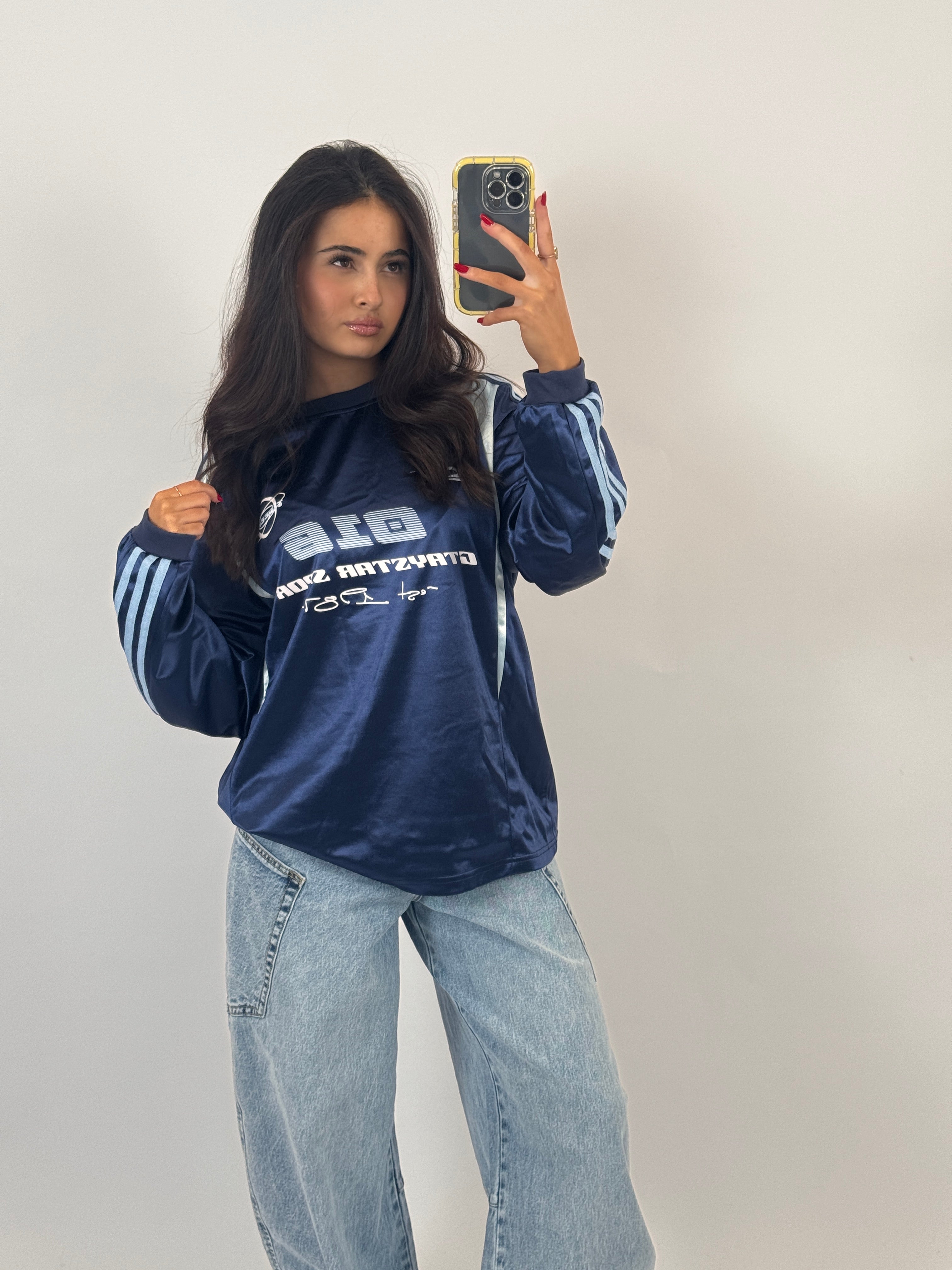 NAVY LONGSLEEVE JERSEY SIZE M