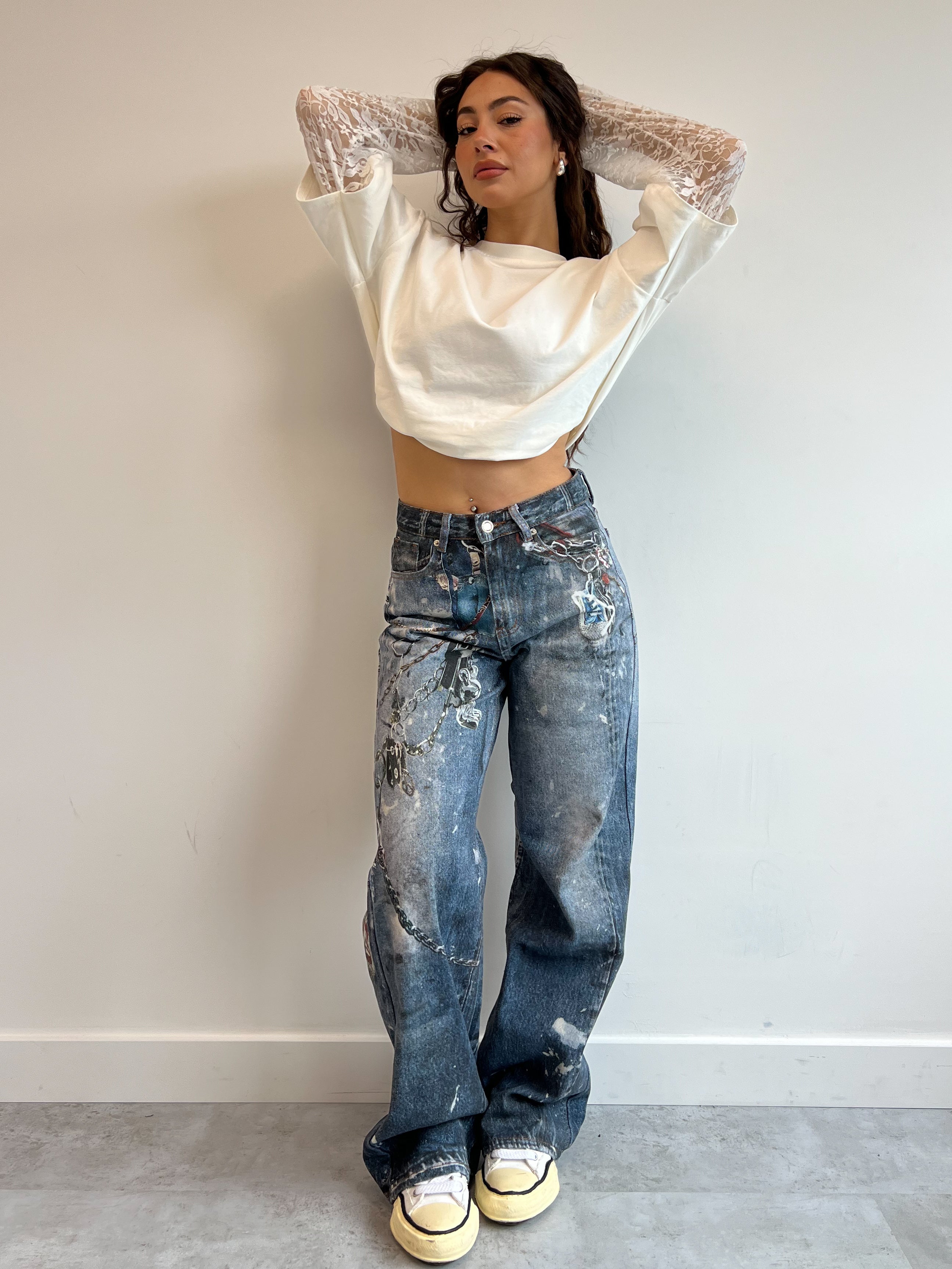 SPECIAL EDITION CHAIN JEANS