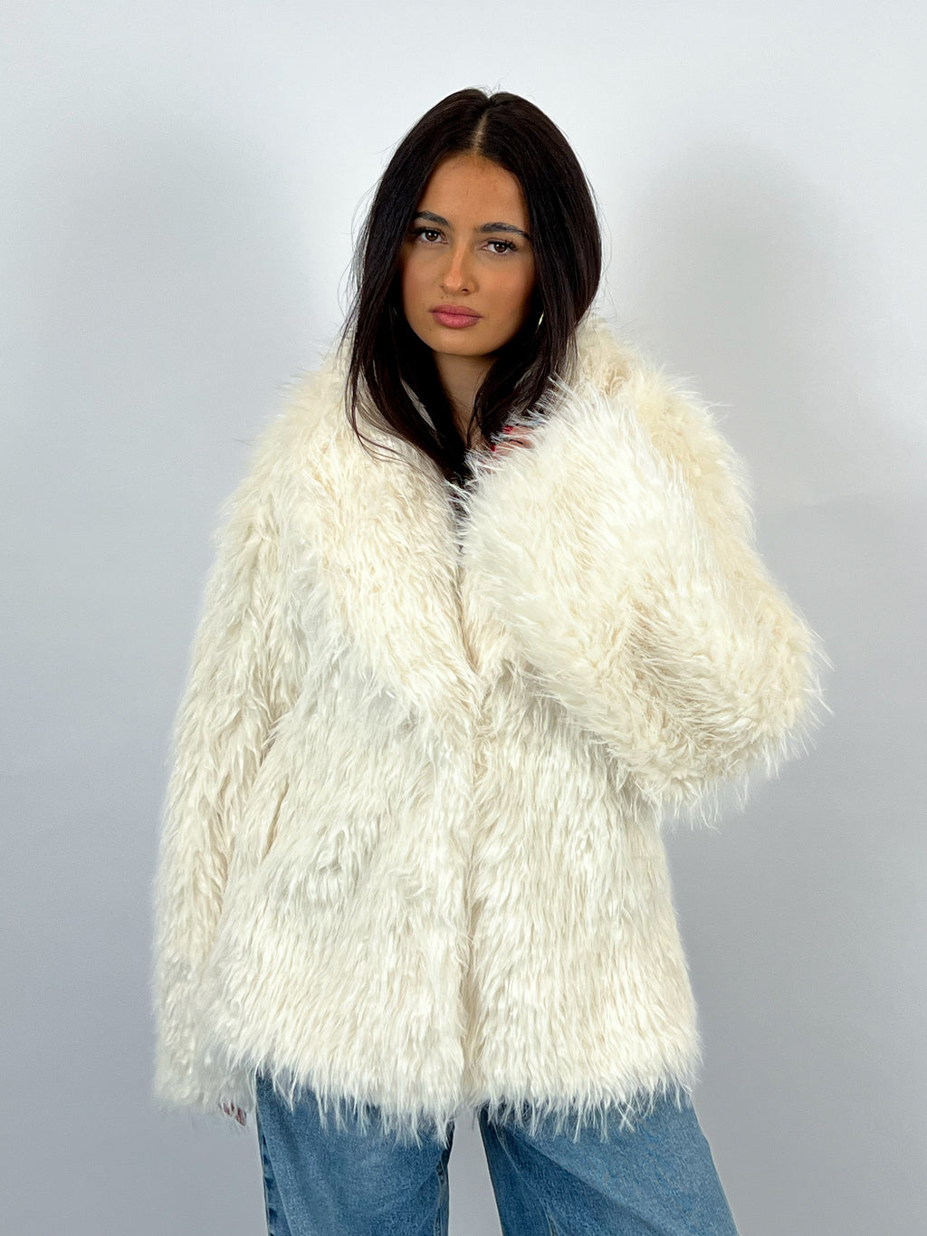 FLUFFY COAT CREAM