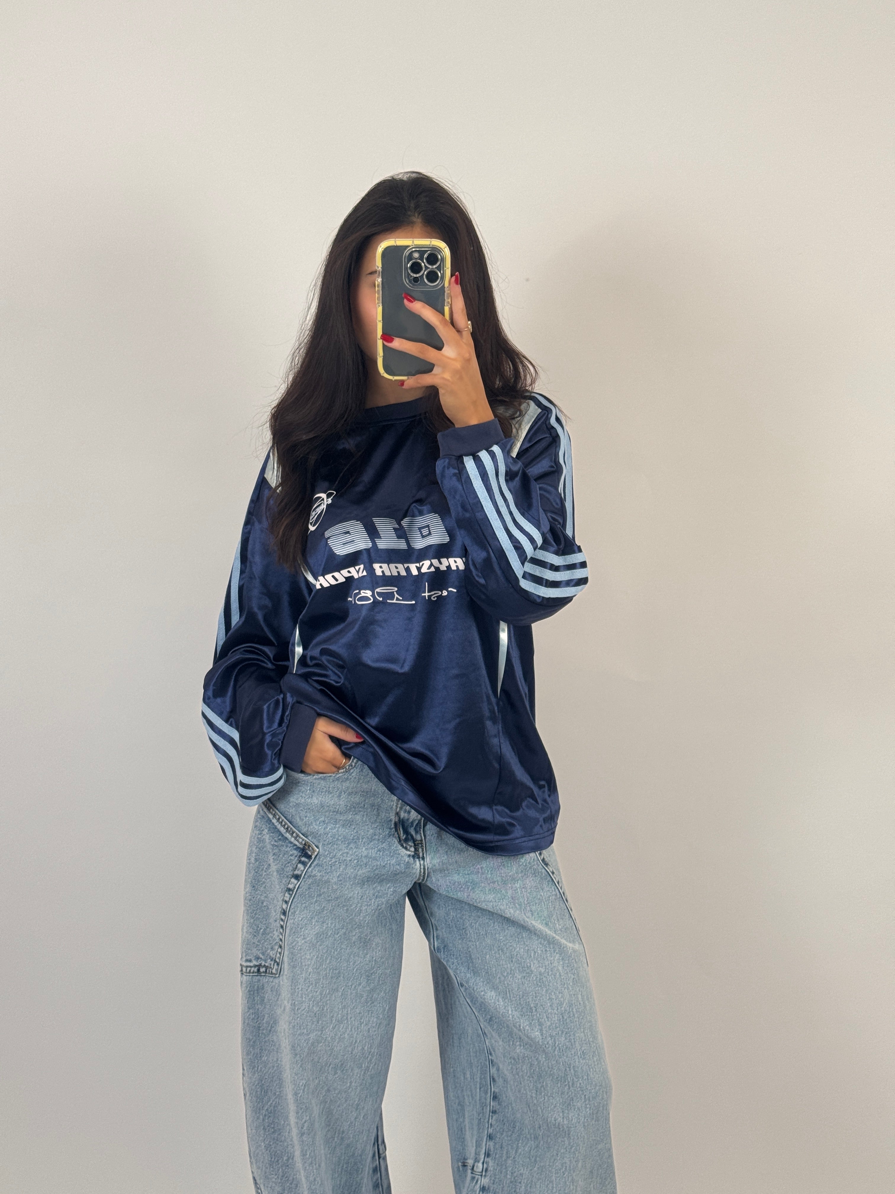 NAVY LONGSLEEVE JERSEY SIZE M