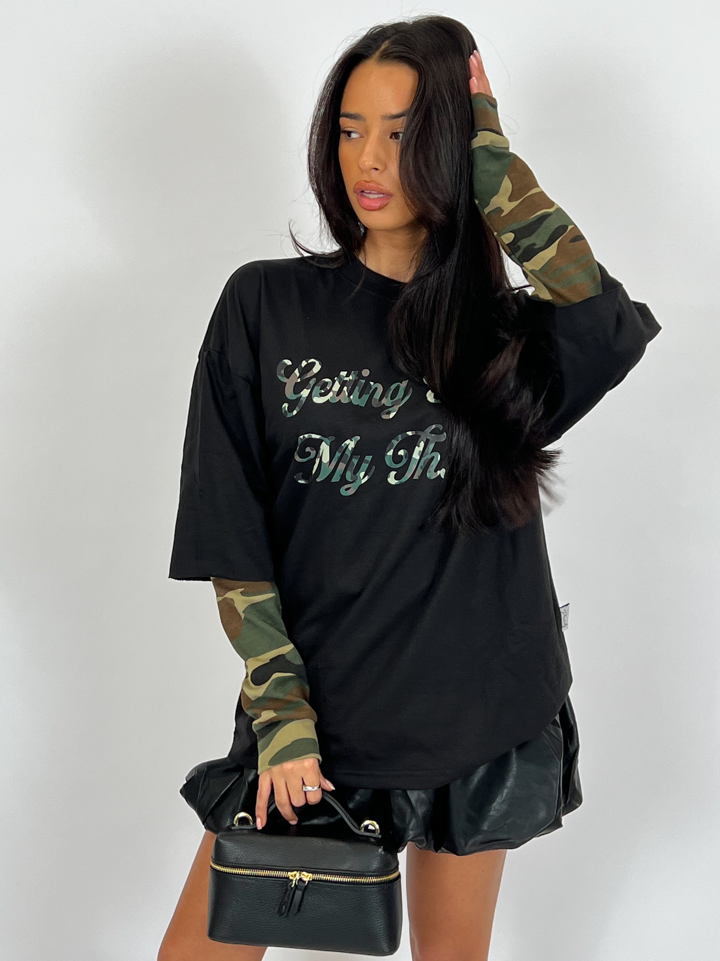 GETTING FLY LONGSLEEVE BLACK/ARMY