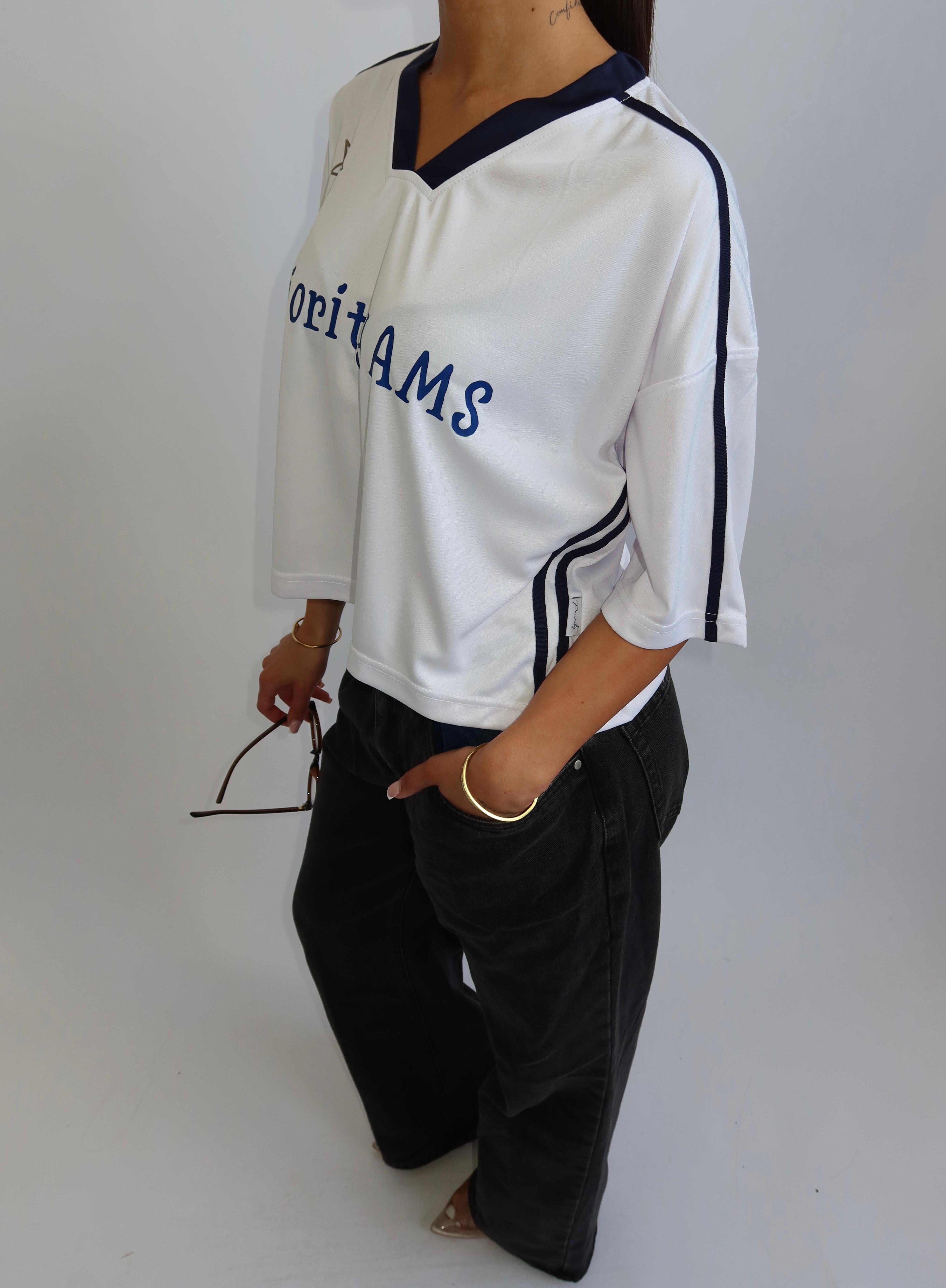 PRIORITY POLO JERSEY NAVY/WHITE