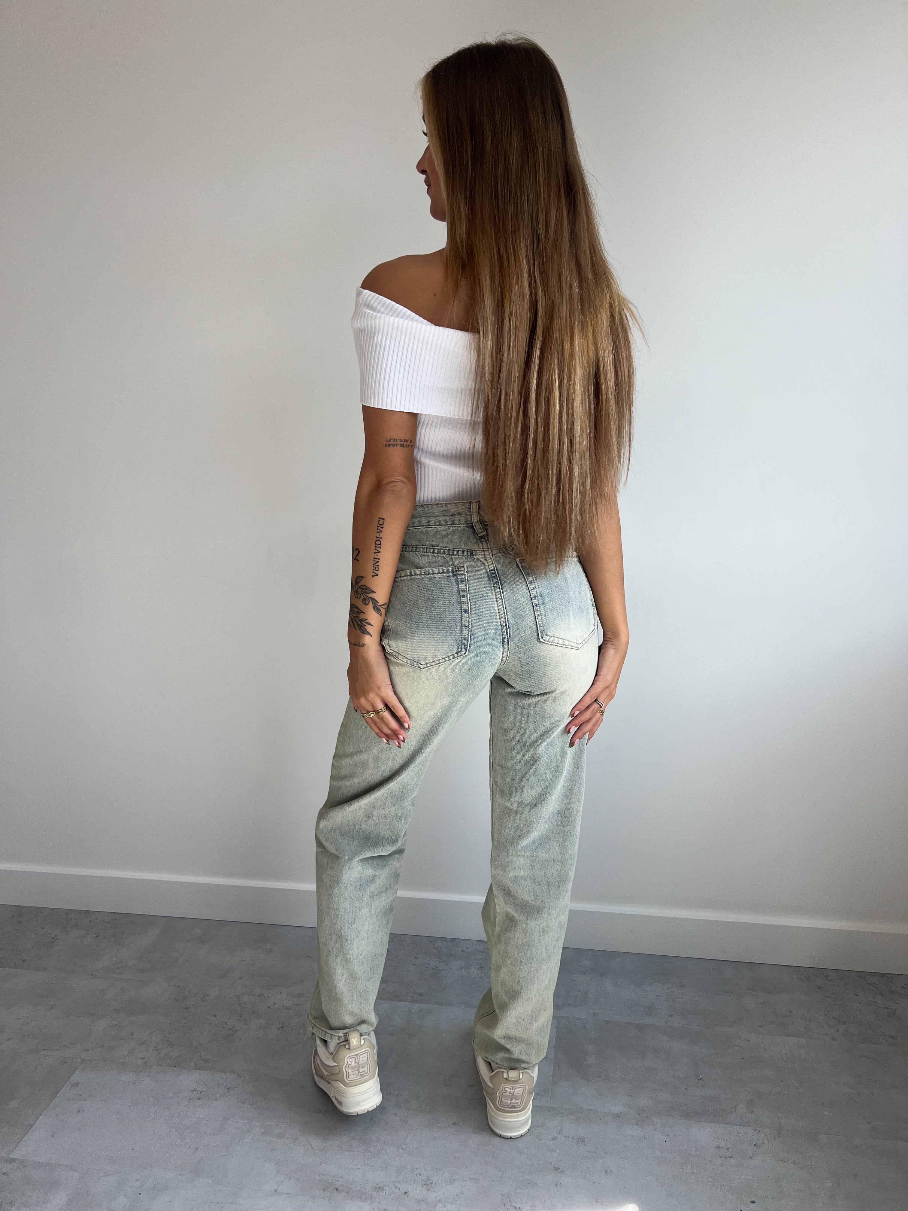 A833 LEICHTE VINTAGE-JEANS