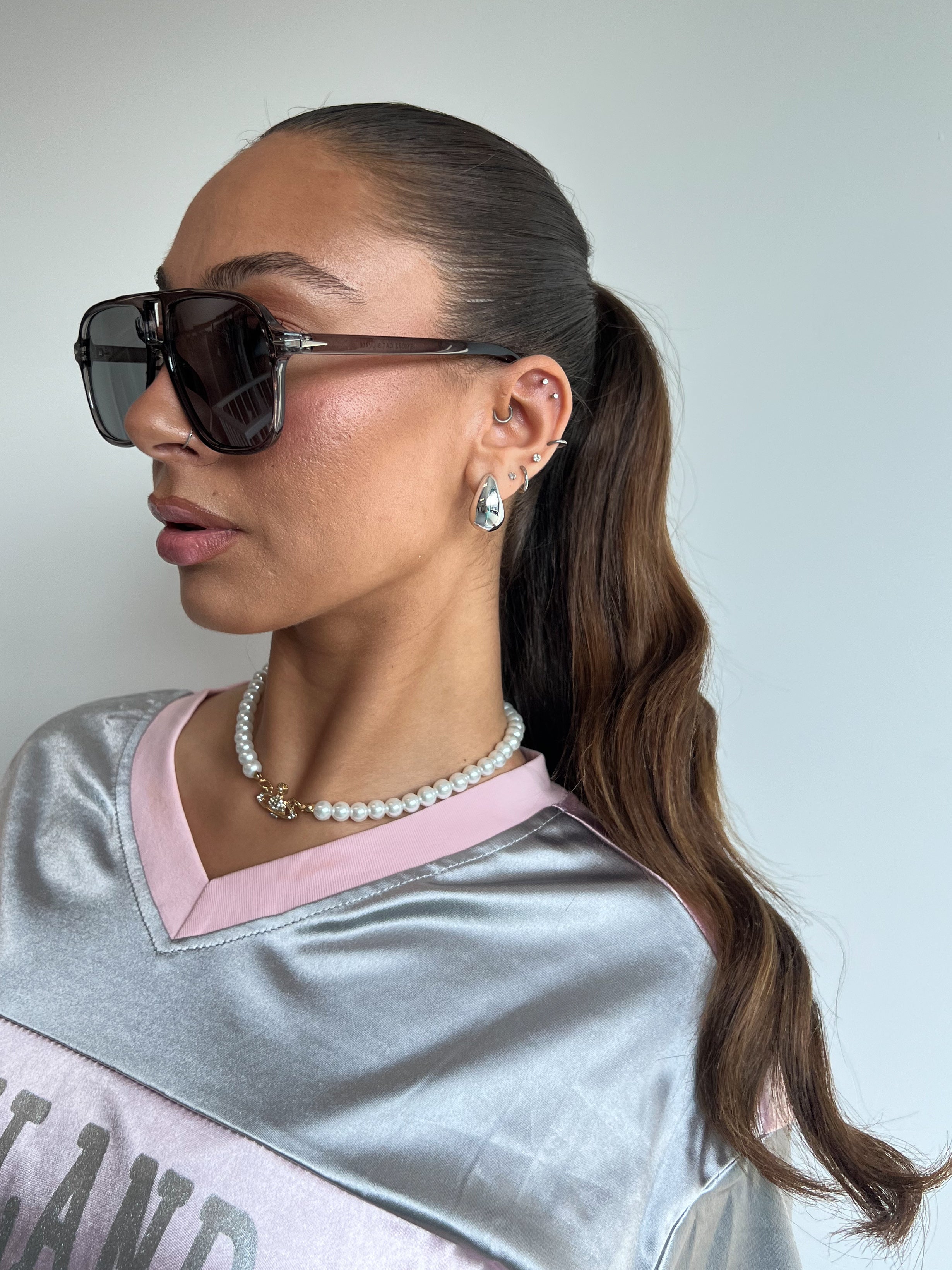 SO EXTRA AVIATOR SHADES GRAU