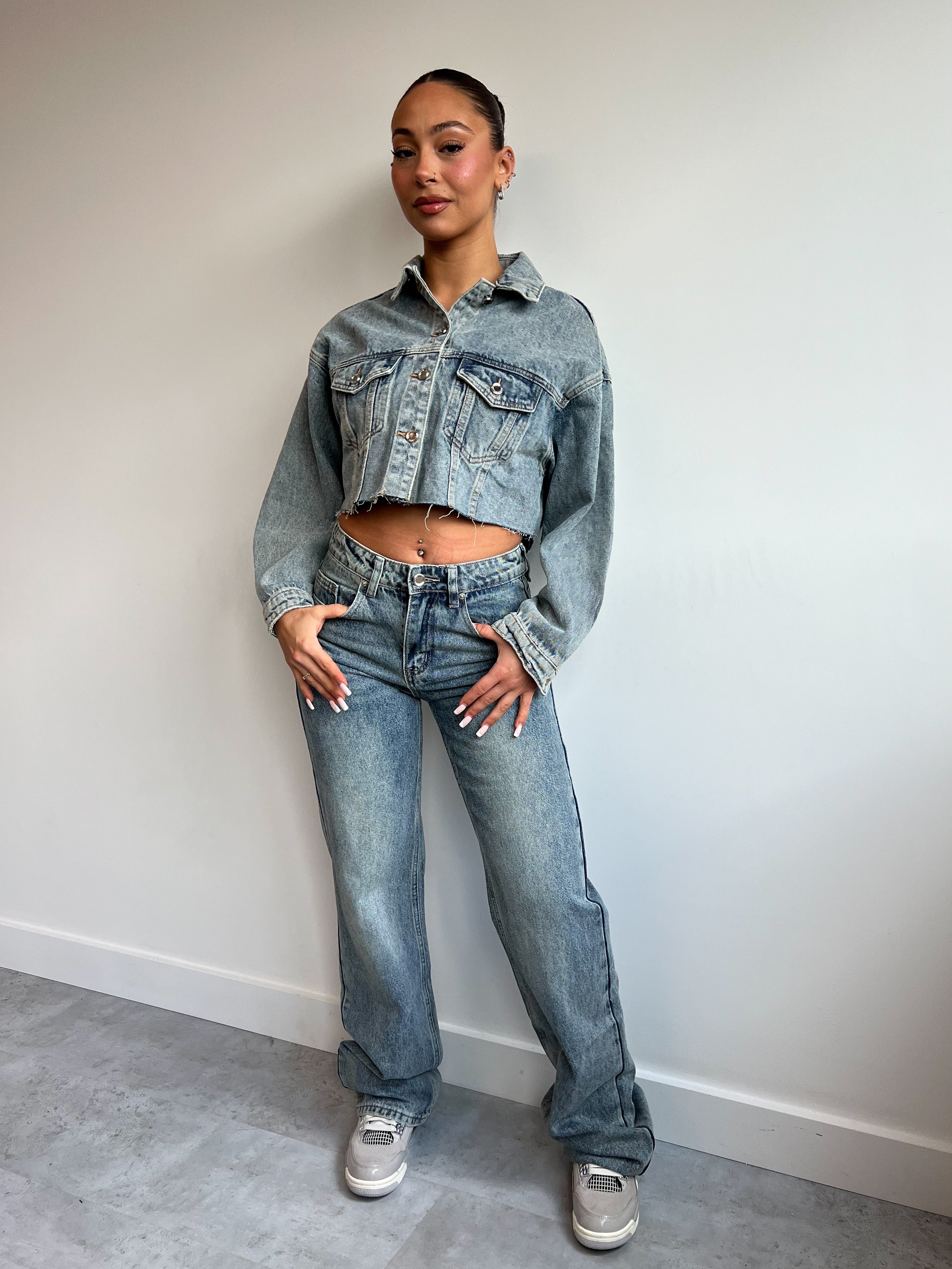 VINTAGE WASH DENIM JACKET 2.0