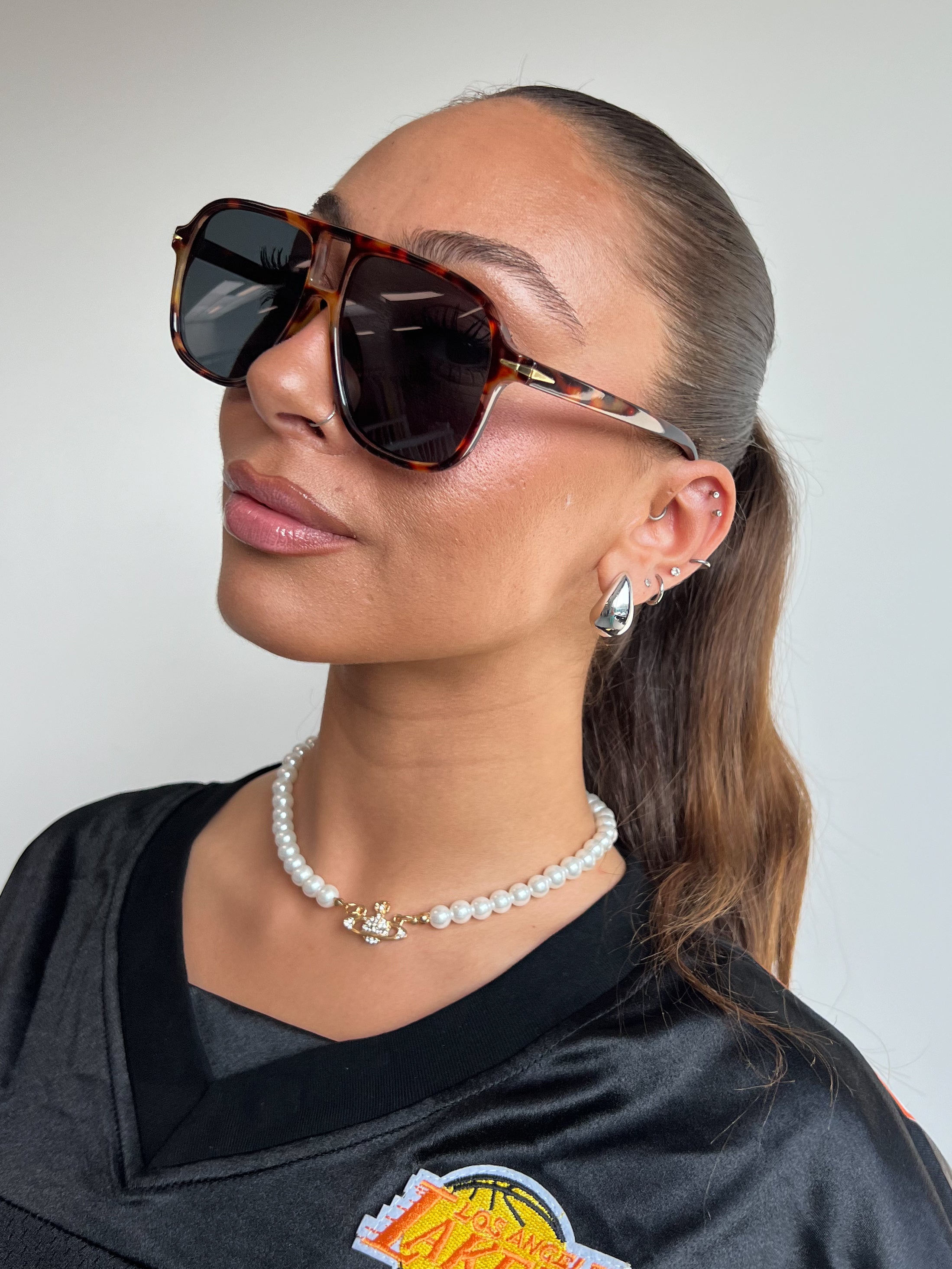 SO EXTRA AVIATOR SHADES BRAUN/PANTHER