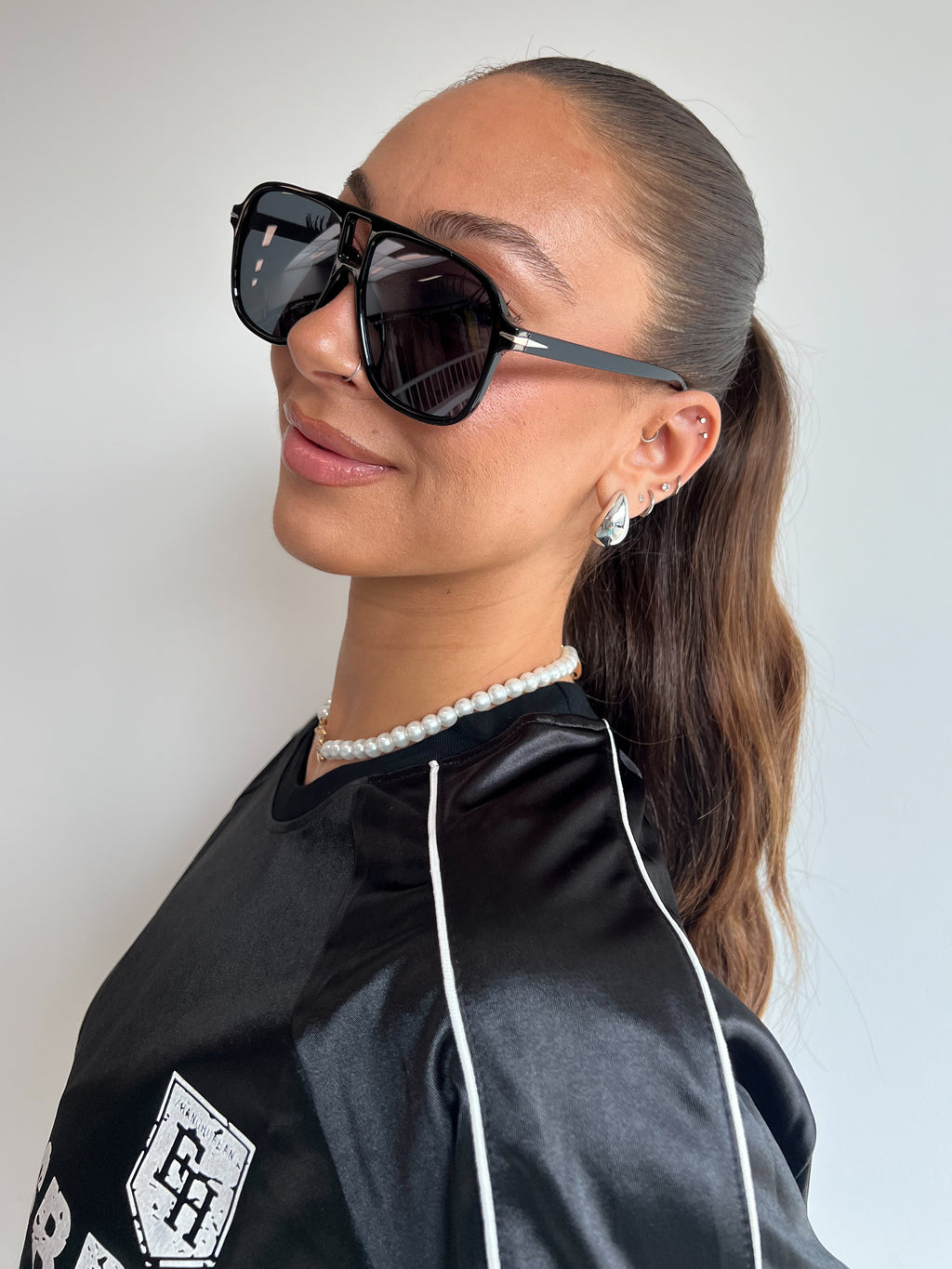 SO EXTRA AVIATOR SHADES SCHWARZ